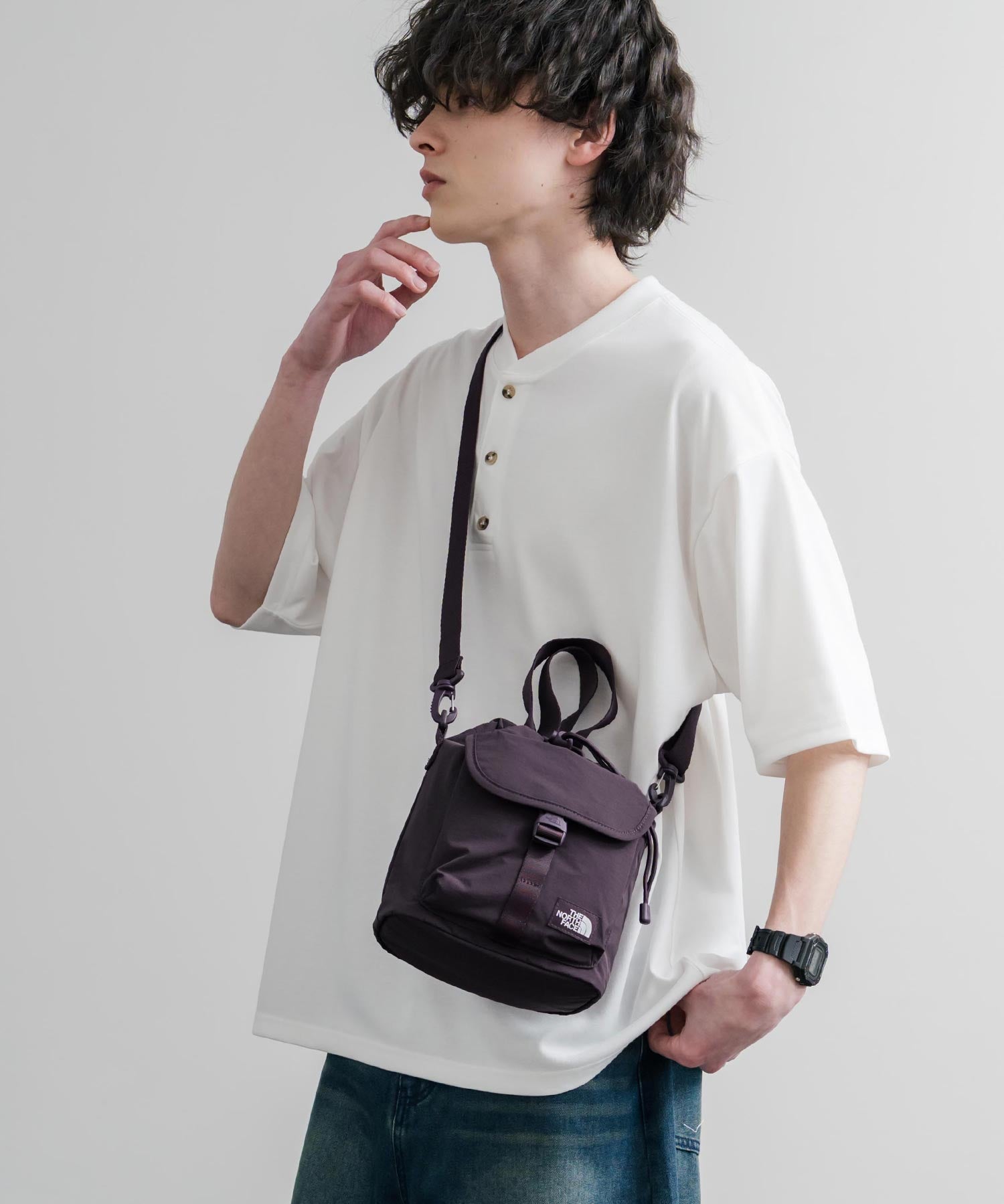 THE NORTH FACE ザ・ノースフェイス BREEZE BUCKET BAG 巾着型ショルダーバッグ/ハンドバッグ 15875