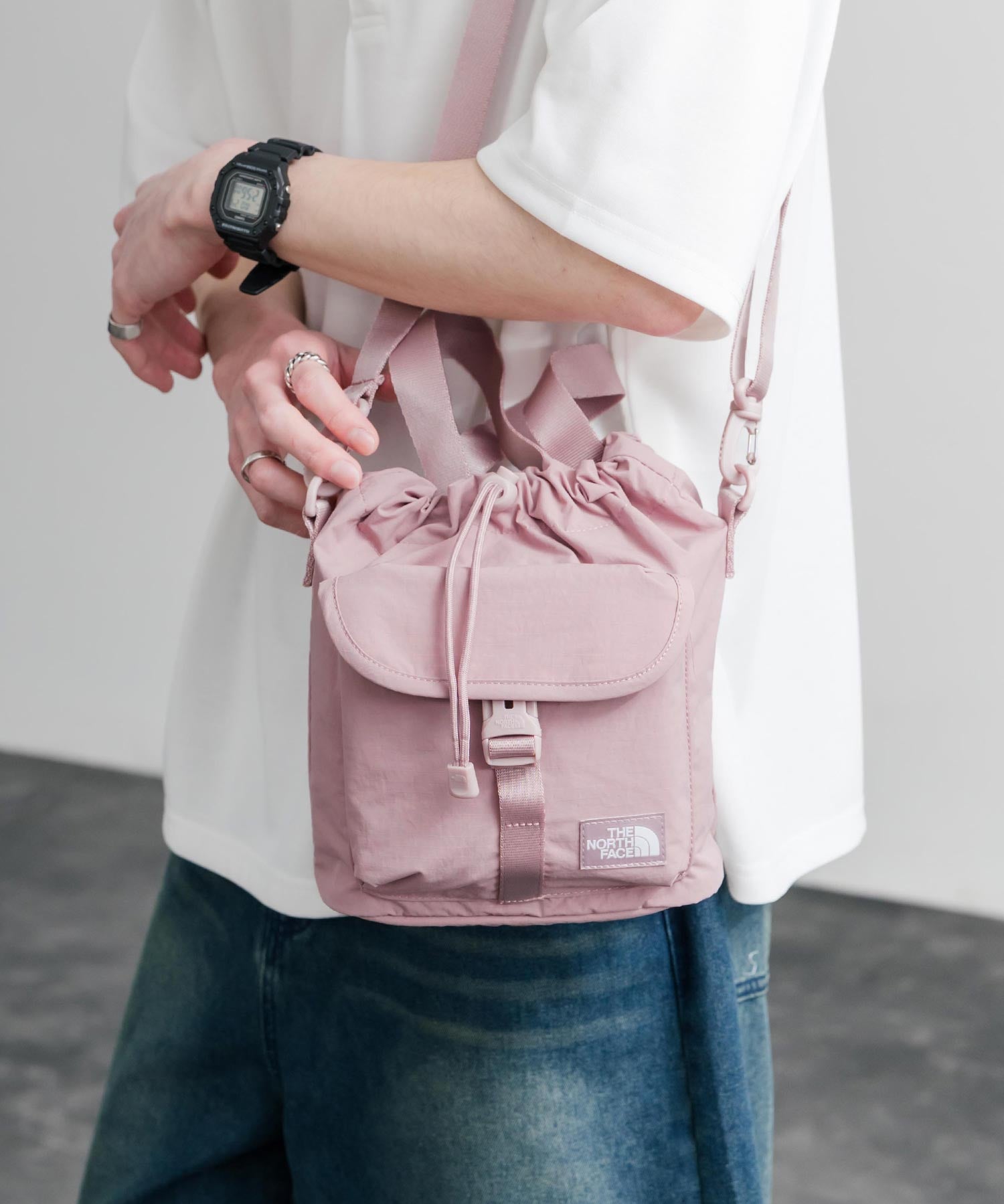 THE NORTH FACE ザ・ノースフェイス BREEZE BUCKET BAG 巾着型ショルダーバッグ/ハンドバッグ 15875