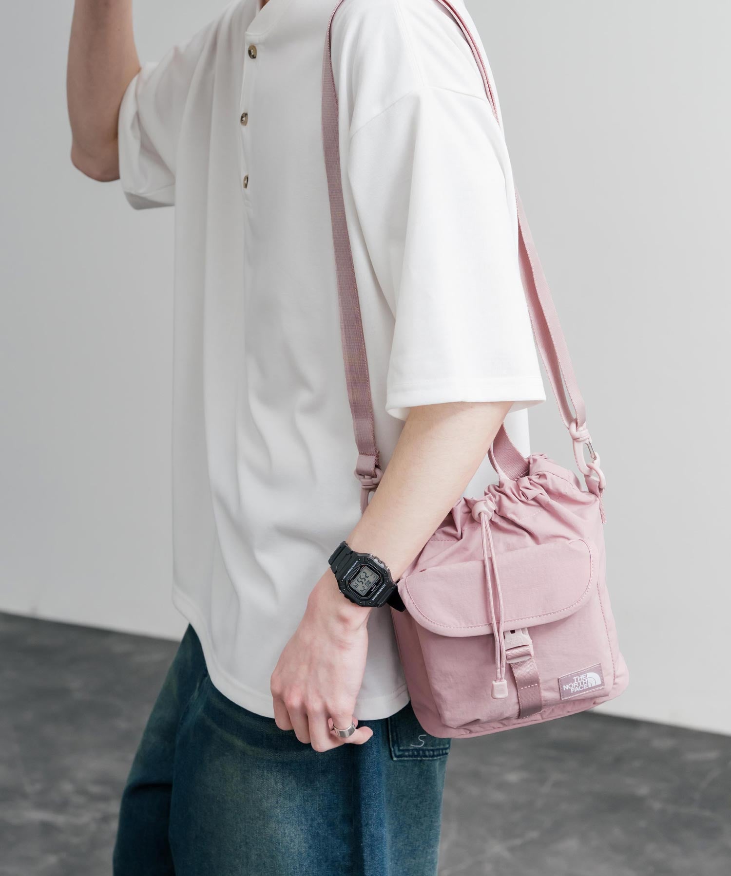 THE NORTH FACE ザ・ノースフェイス BREEZE BUCKET BAG 巾着型ショルダーバッグ/ハンドバッグ 15875