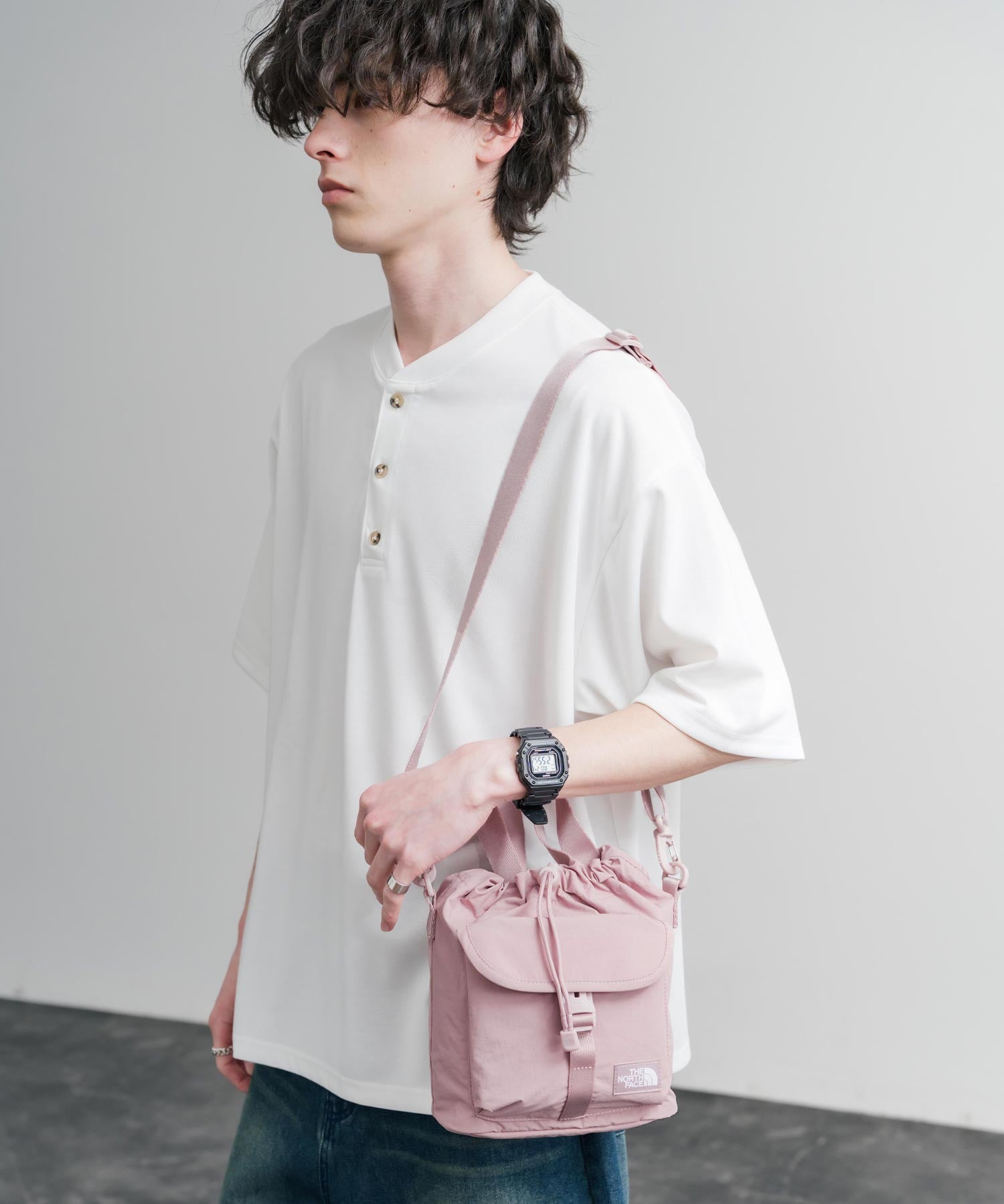 THE NORTH FACE ザ・ノースフェイス BREEZE BUCKET BAG 巾着型ショルダーバッグ/ハンドバッグ 15875