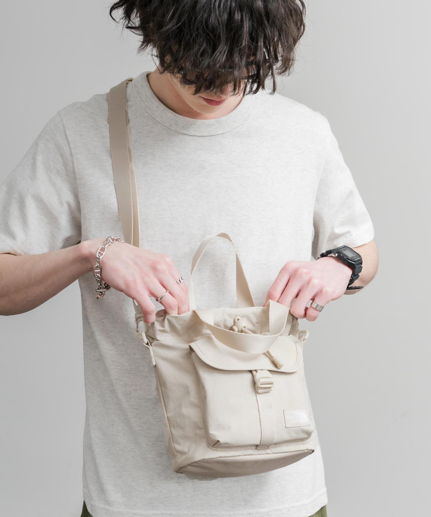 THE NORTH FACE ザ・ノースフェイス BREEZE BUCKET BAG 巾着型