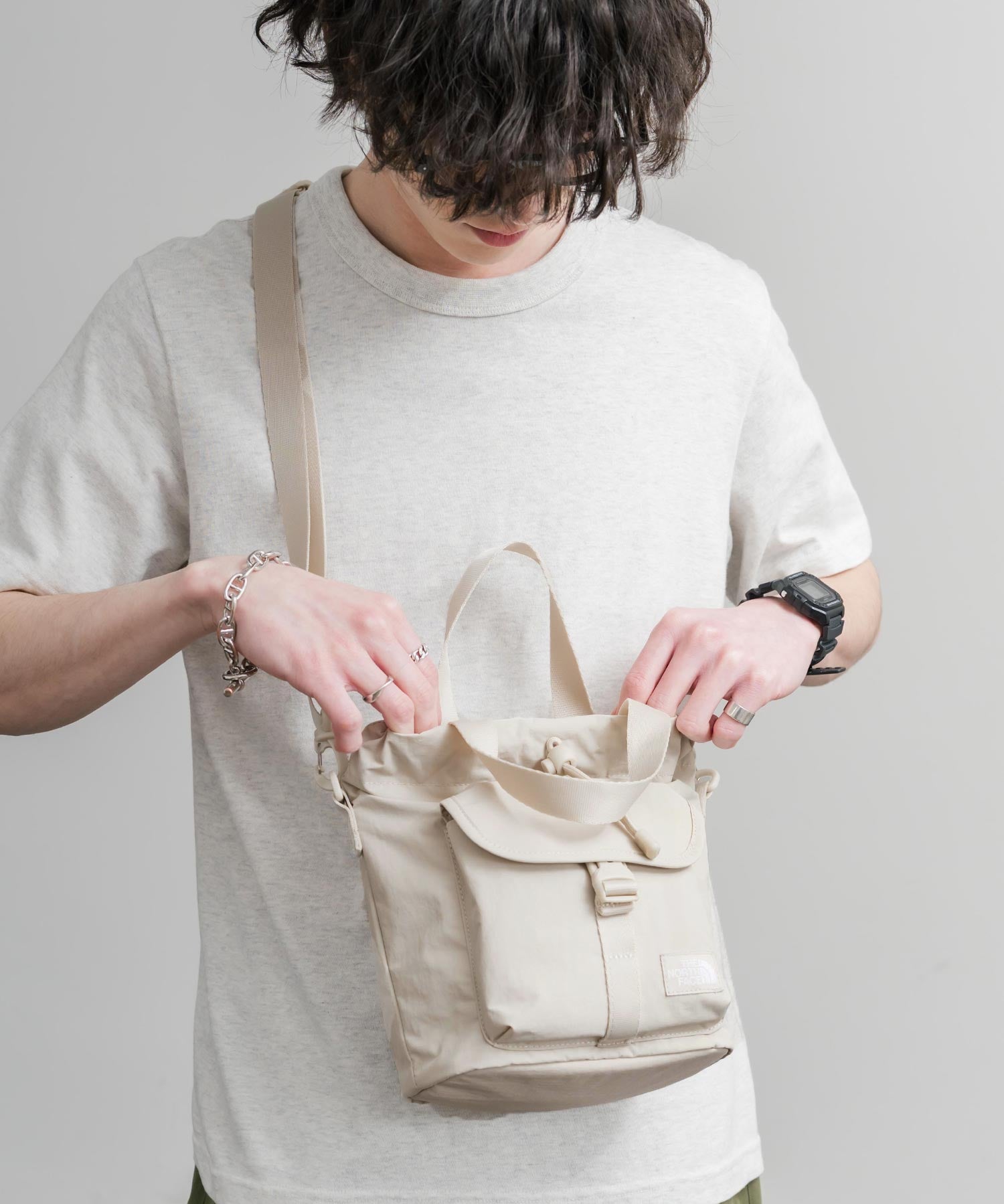 THE NORTH FACE ザ・ノースフェイス BREEZE BUCKET BAG 巾着型ショルダーバッグ/ハンドバッグ 15875