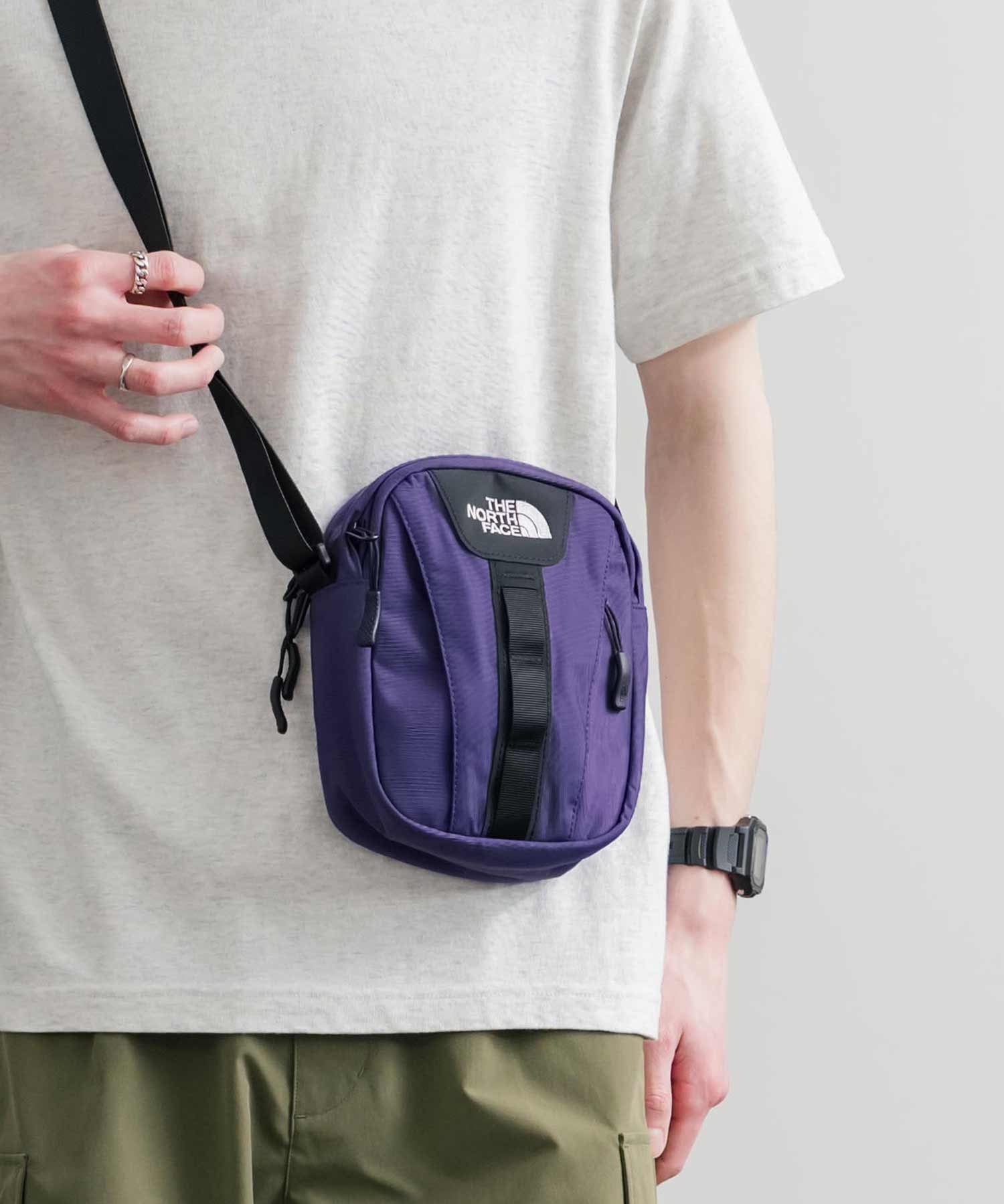 THE NORTH FACE ザ・ノースフェイス BIG SHOT CROSS BAG ワンポイントロゴ刺繍ショルダーバッグ 15878