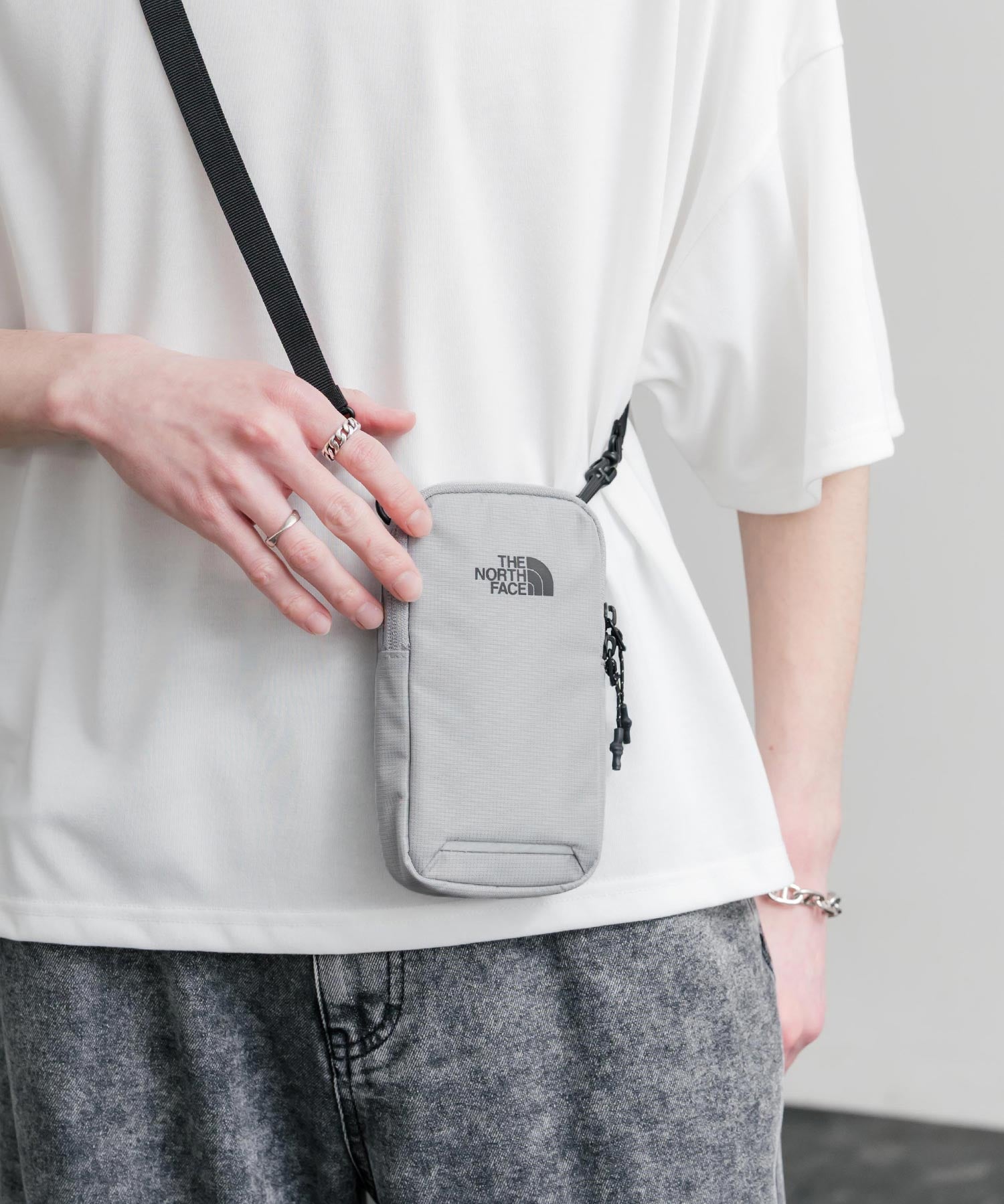THE NORTH FACE ザ・ノースフェイス ASCEND MULTI TREKKING POUCH ワンポイントロゴミニショルダーバッグ 15879