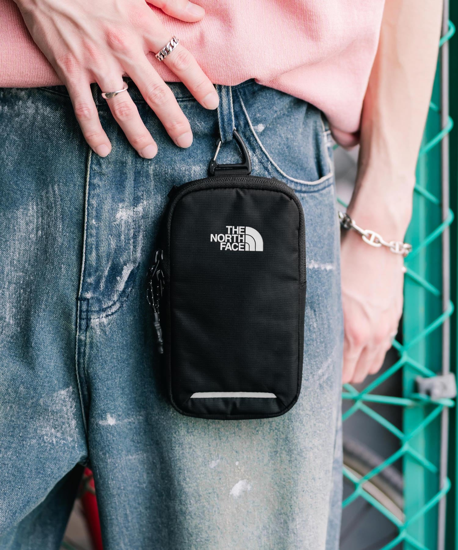 THE NORTH FACE ザ・ノースフェイス ASCEND MULTI TREKKING POUCH ワンポイントロゴミニショルダーバッグ 15879