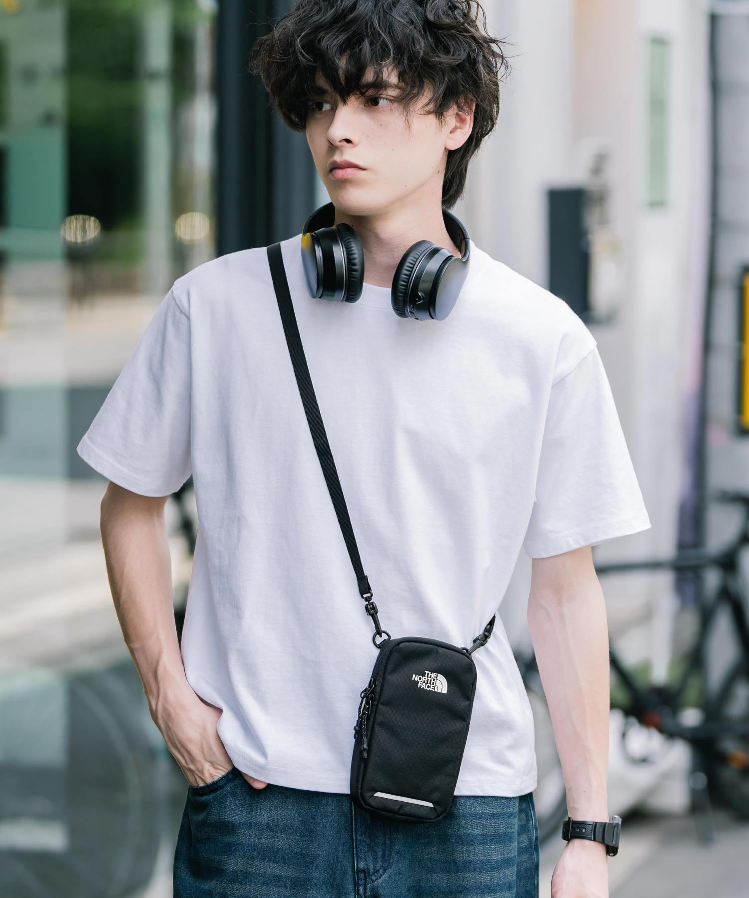 THE NORTH FACE ザ・ノースフェイス ASCEND MULTI TREKKING POUCH ワンポイントロゴミニショルダーバッグ 15879