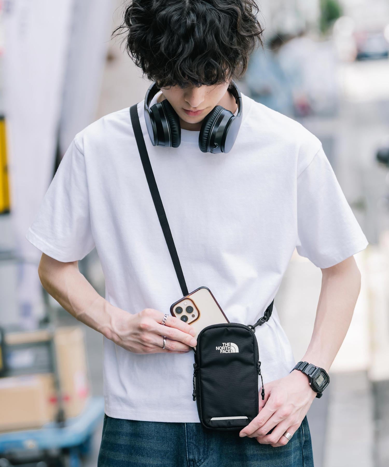 THE NORTH FACE ザ・ノースフェイス ASCEND MULTI TREKKING POUCH ワンポイントロゴミニショルダーバッグ 15879