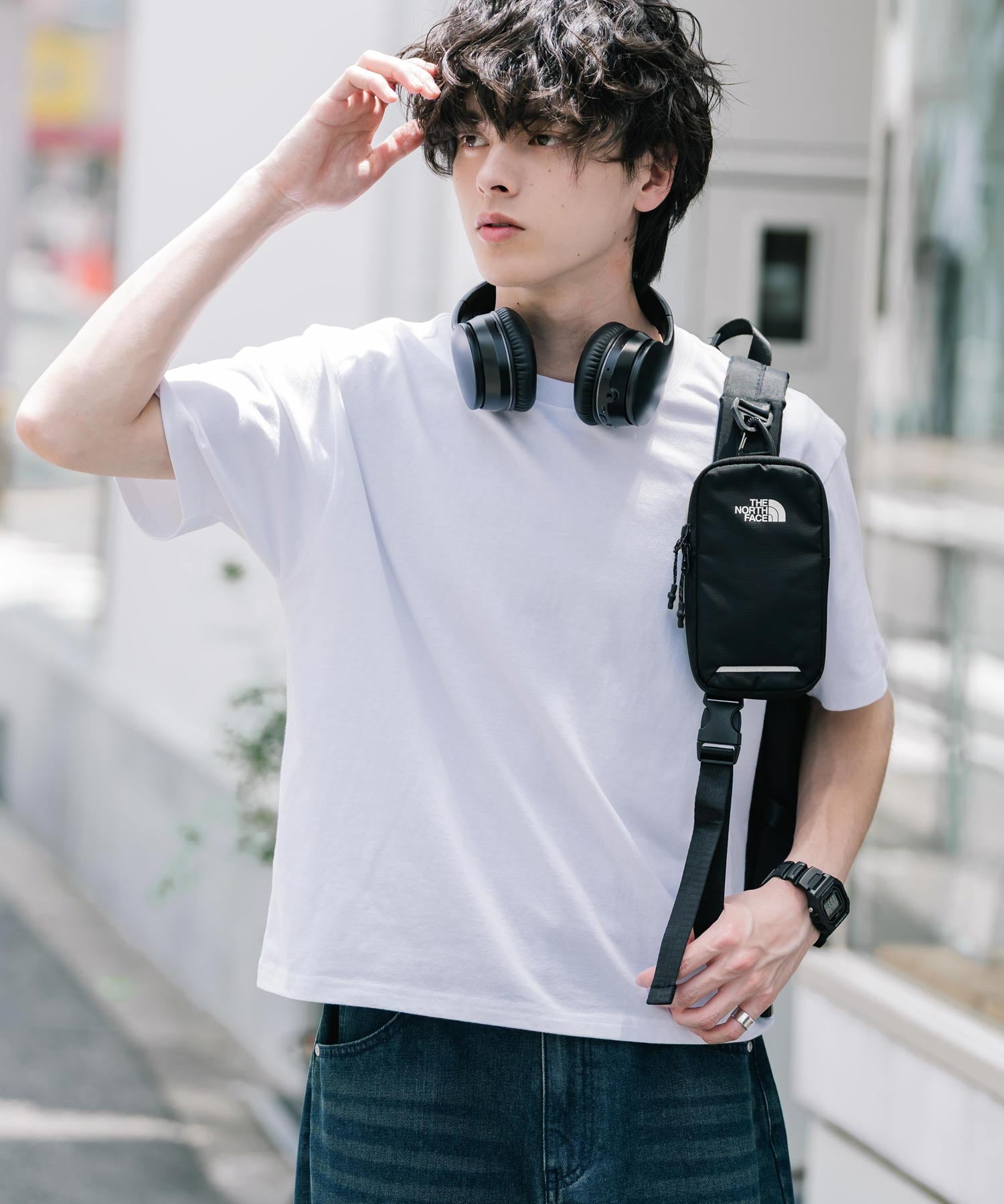 THE NORTH FACE ザ・ノースフェイス ASCEND MULTI TREKKING POUCH ワンポイントロゴミニショルダーバッグ 15879