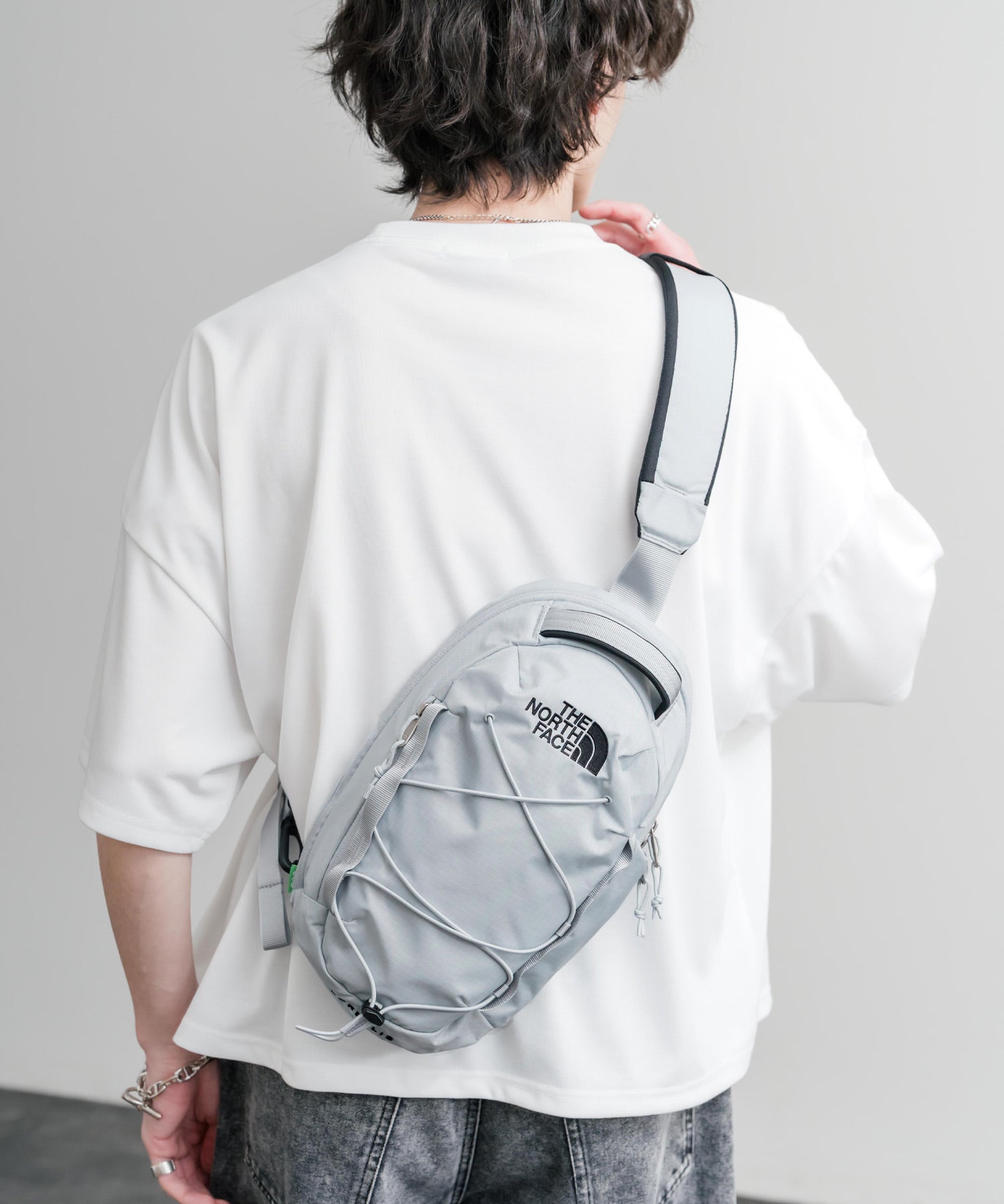 THE NORTH FACE BOREALIS SLING BAG ロゴ刺繍クロスボディバッグ 15880