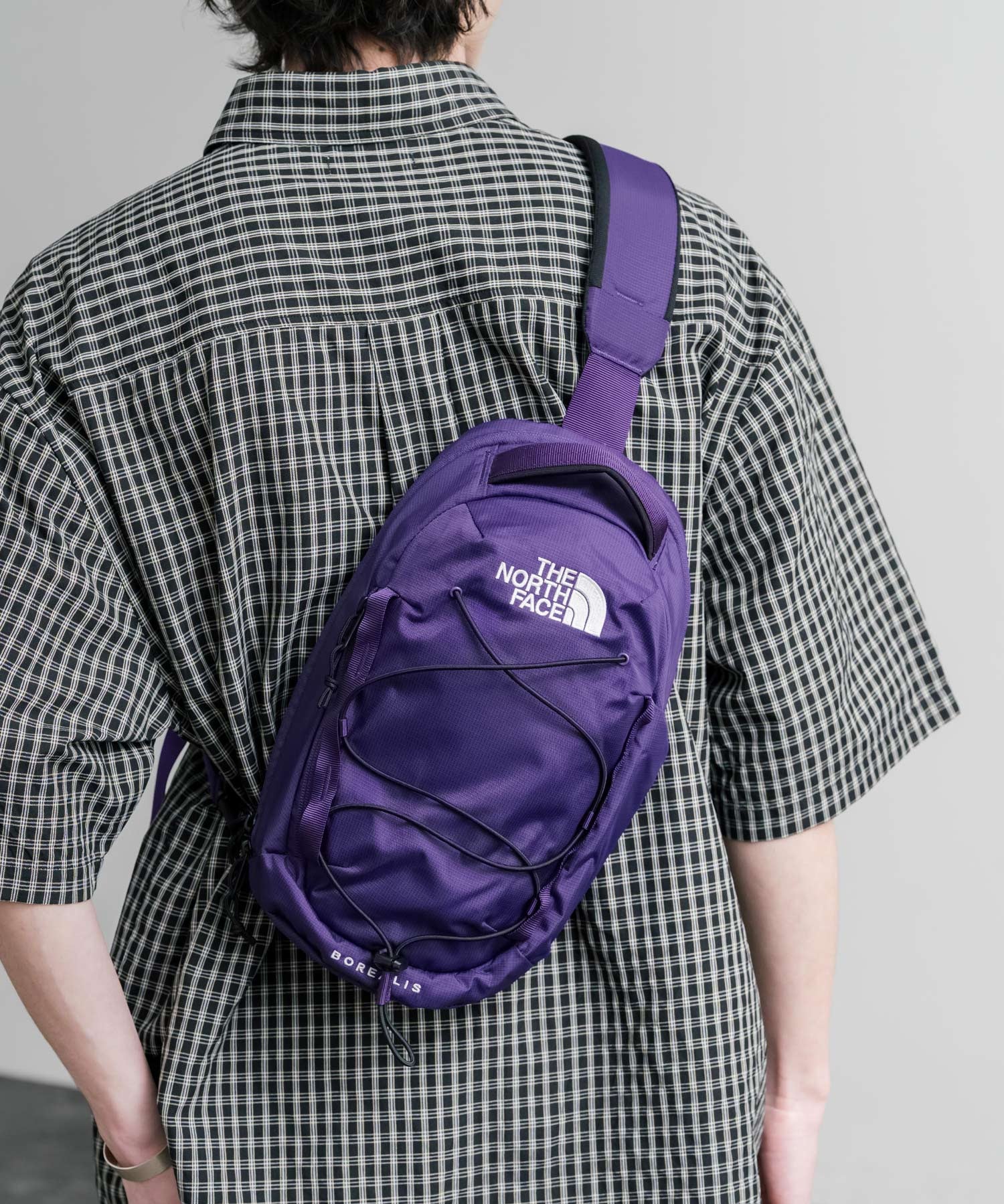 THE NORTH FACE BOREALIS SLING BAG ロゴ刺繍クロスボディバッグ 15880