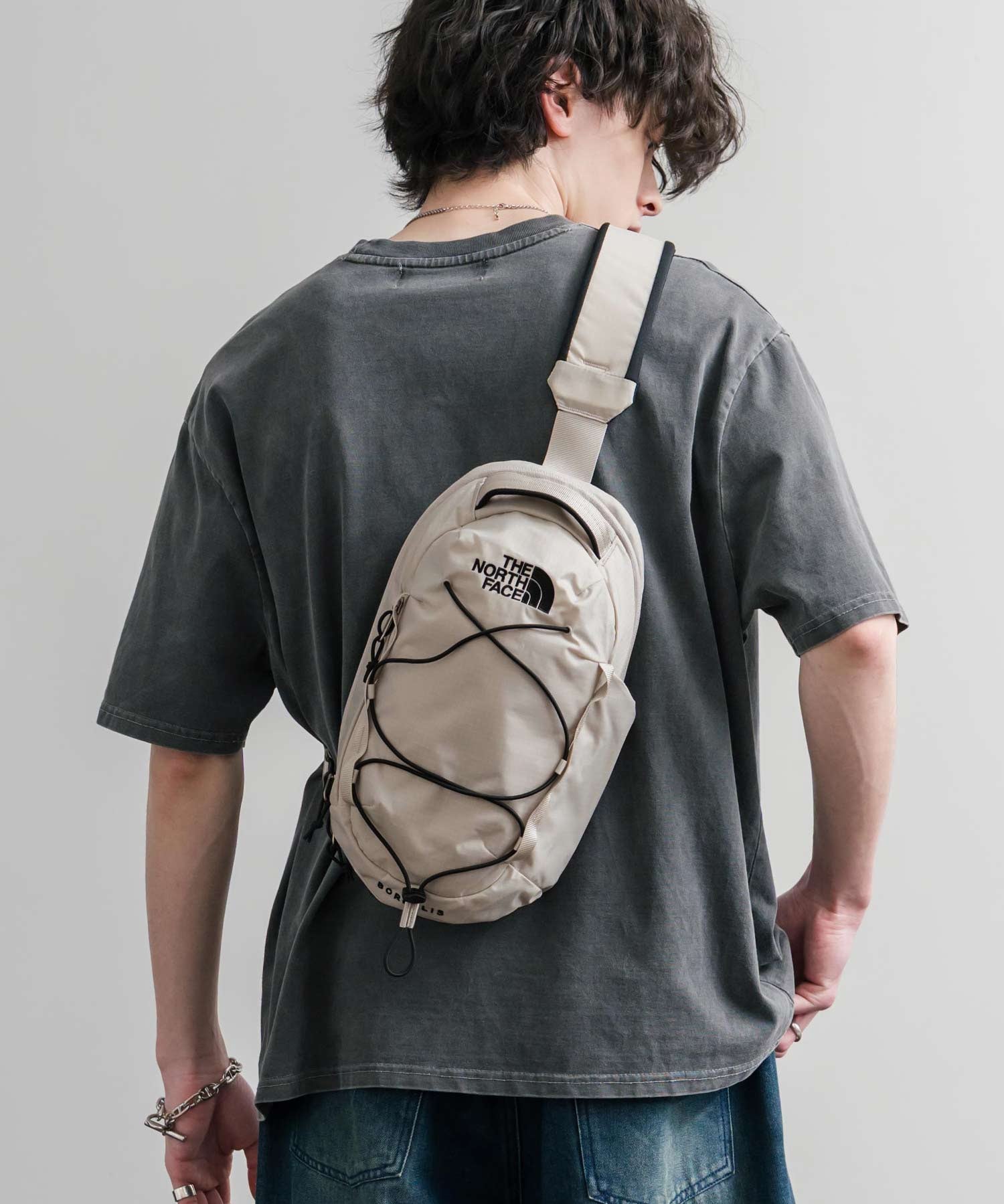 THE NORTH FACE BOREALIS SLING BAG ロゴ刺繍クロスボディバッグ 15880