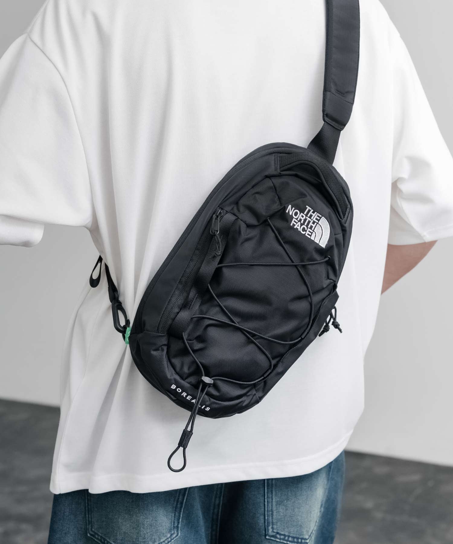 THE NORTH FACE BOREALIS SLING BAG ロゴ刺繍クロスボディバッグ 15880