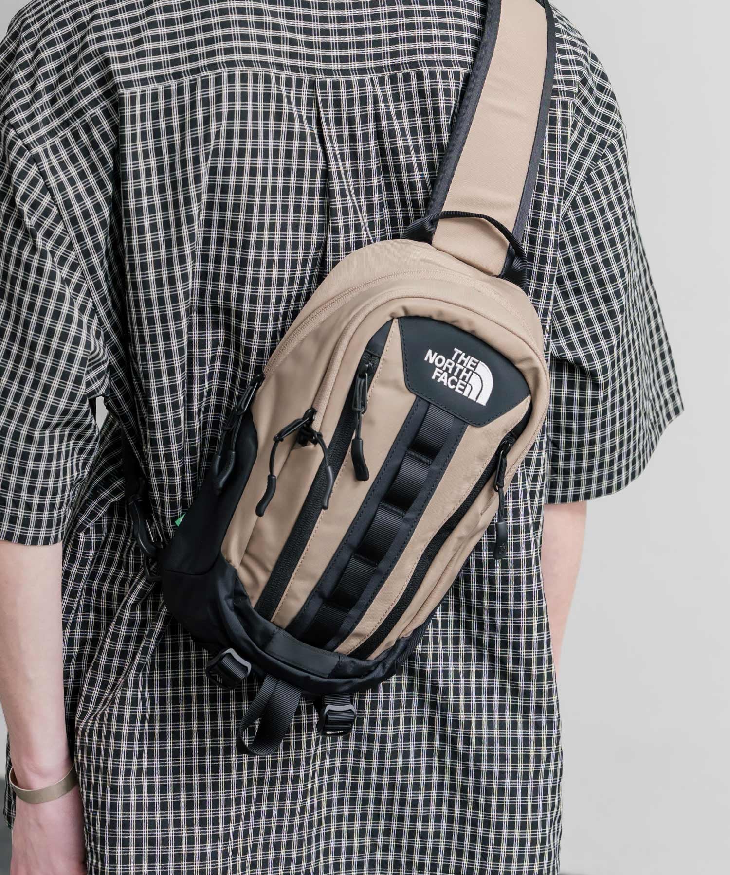 THE NORTH FACE BIG SHOT ONE WAY ロゴ刺繍ワンショルダーボディバッグ 15881