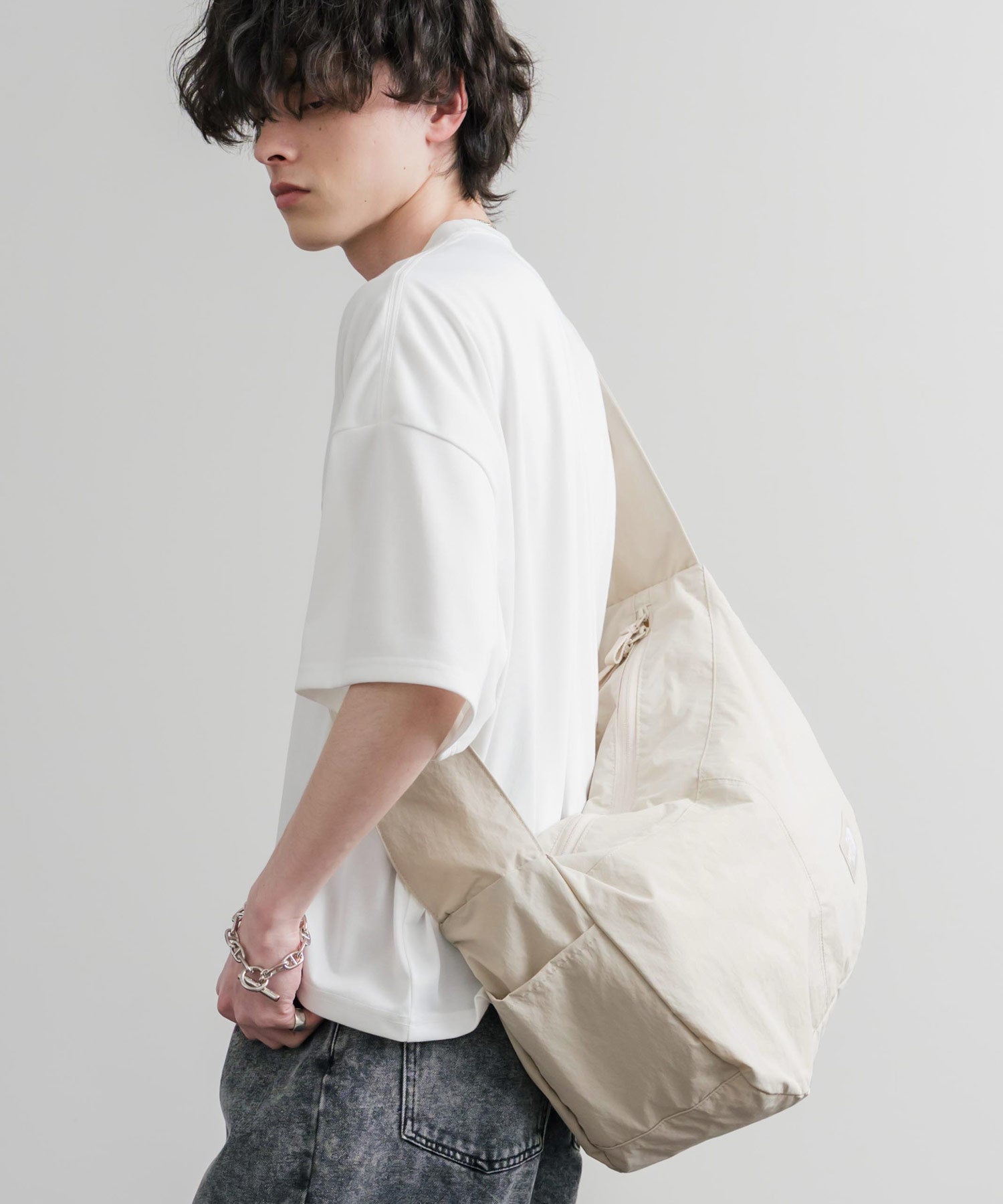 THE NORTH FACE ザ・ノースフェイス URBAN BIG SHOULDER BAG ミニポーチ付きワンポイントロゴショルダーバッグ 15882