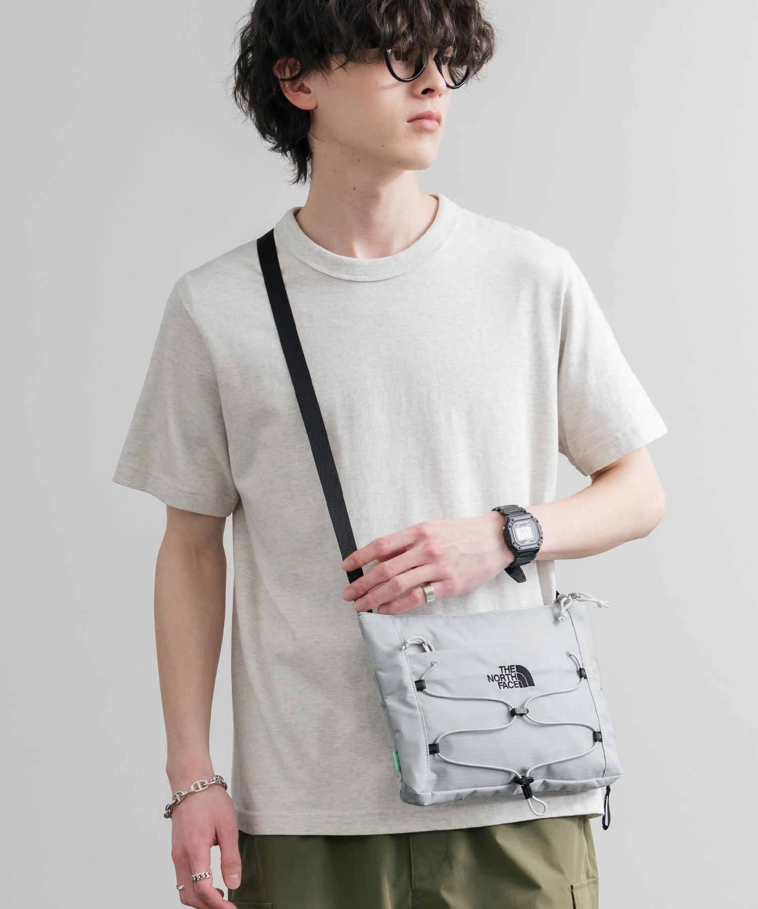 THE NORTH FACE ザ・ノースフェイス BOREALIS SLIM CROSS BAG ワンポイントロゴサコッシュ/ショルダーバッグ 15884