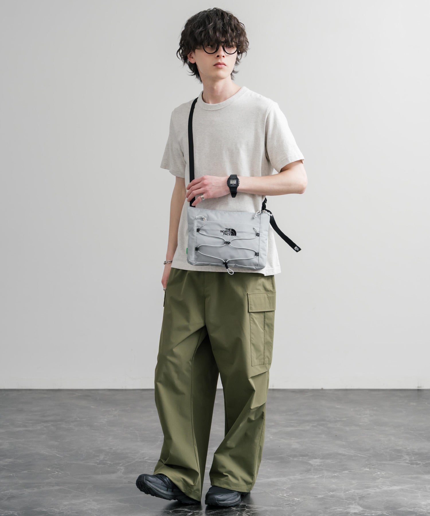 THE NORTH FACE ザ・ノースフェイス BOREALIS SLIM CROSS BAG ワンポイントロゴサコッシュ/ショルダーバッグ 15884