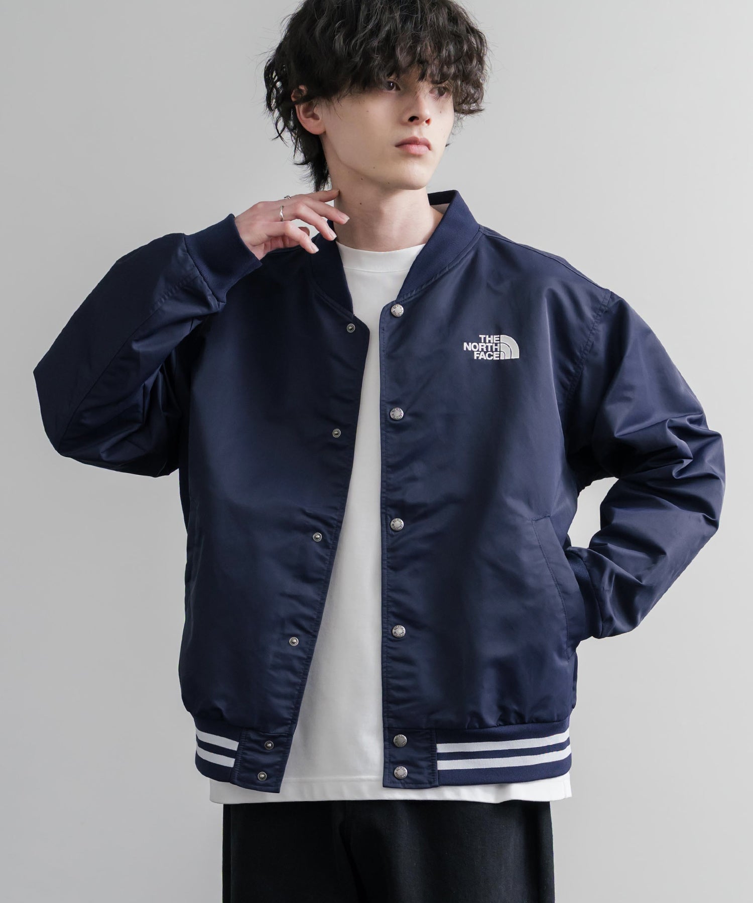 THE NORTH FACE ザ・ノースフェイス M'S BRETON JACKET ワンポイント