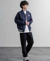 THE NORTH FACE ザ・ノースフェイス M'S BRETON JACKET ワンポイントロゴ刺繍スタジャン/ナイロンジャケット 15886