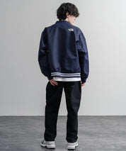 THE NORTH FACE ザ・ノースフェイス M'S BRETON JACKET ワンポイントロゴ刺繍スタジャン/ナイロンジャケット 15886