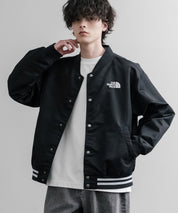 THE NORTH FACE ザ・ノースフェイス M'S BRETON JACKET ワンポイントロゴ刺繍スタジャン/ナイロンジャケット 15886