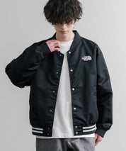 THE NORTH FACE ザ・ノースフェイス M'S BRETON JACKET ワンポイントロゴ刺繍スタジャン/ナイロンジャケット 15886