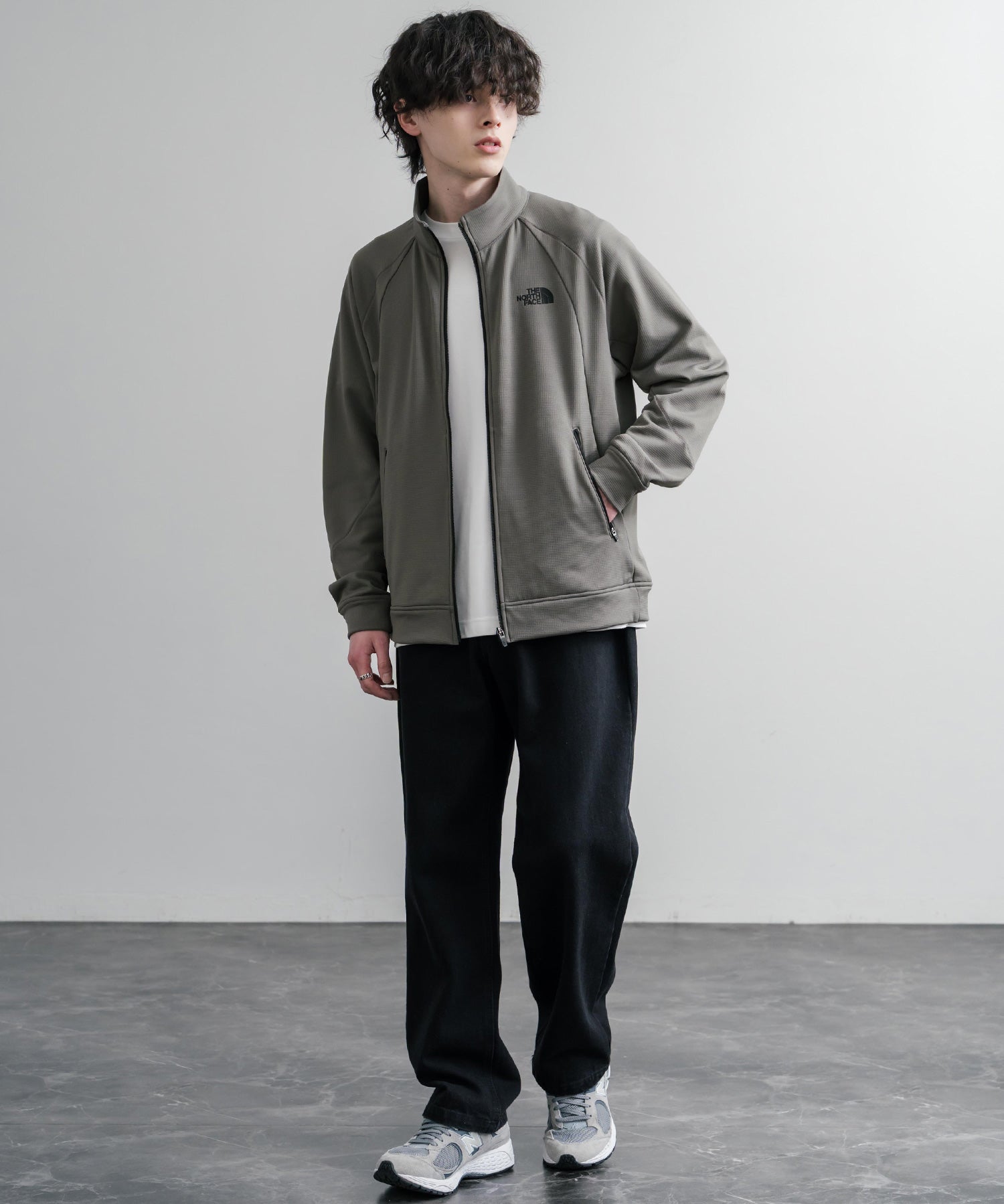 THE NORTH FACE ザ・ノースフェイス M'S MOVE-FREE JACKET ワンポイントロゴトラックジャケット 15888