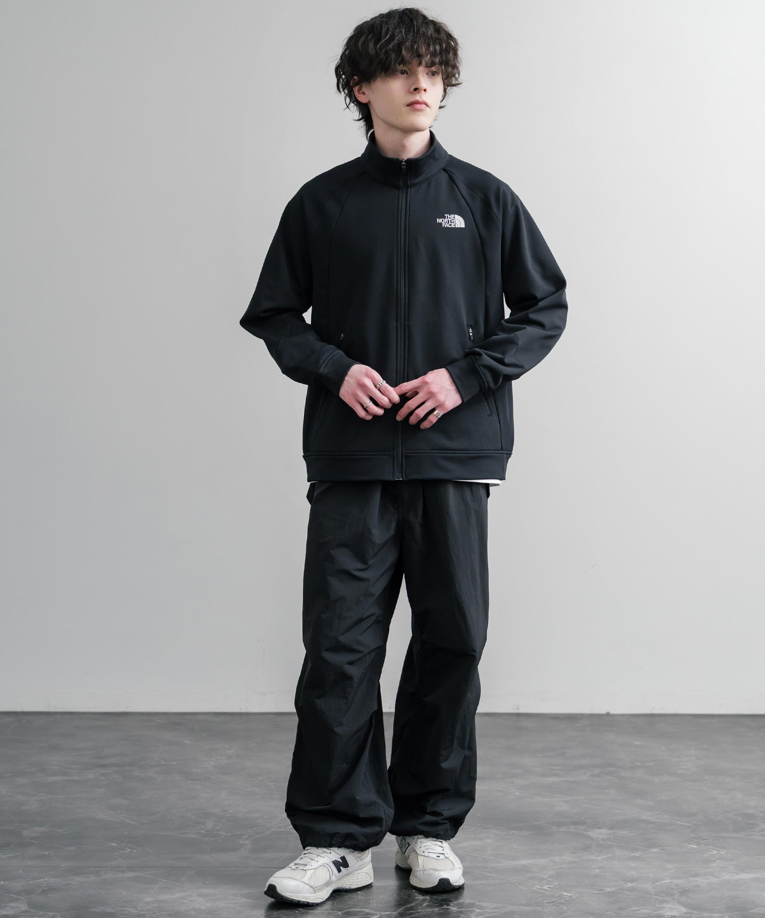 THE NORTH FACE ザ・ノースフェイス M'S MOVE-FREE JACKET ワンポイントロゴトラックジャケット 15888