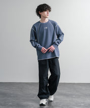 THE NORTH FACE ザ・ノースフェイス M'S SERRA L/S R/TEE ワンポイントロゴ刺繍ワッフル長袖Tシャツ 15889