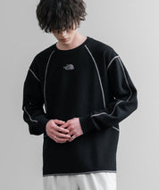 THE NORTH FACE ザ・ノースフェイス M'S SERRA L/S R/TEE ワンポイントロゴ刺繍ワッフル長袖Tシャツ 15889