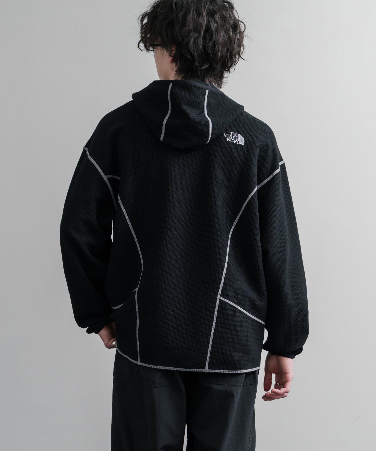 THE NORTH FACE ザ・ノースフェイス M'S SERRA L/S HOODIE ワッフルプルオーバーパーカー 15890
