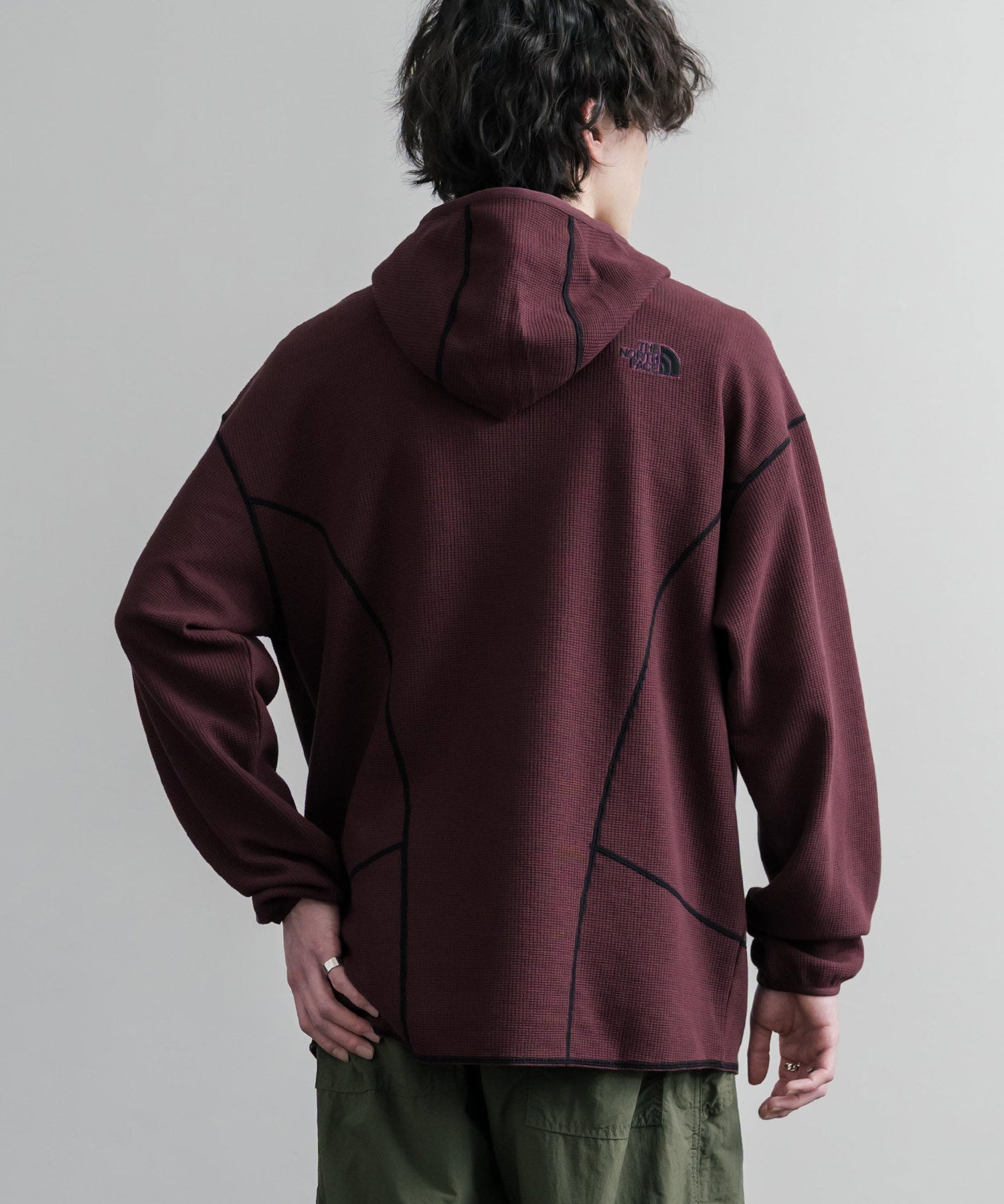 THE NORTH FACE ザ・ノースフェイス M'S SERRA L/S HOODIE ワッフルプルオーバーパーカー 15890