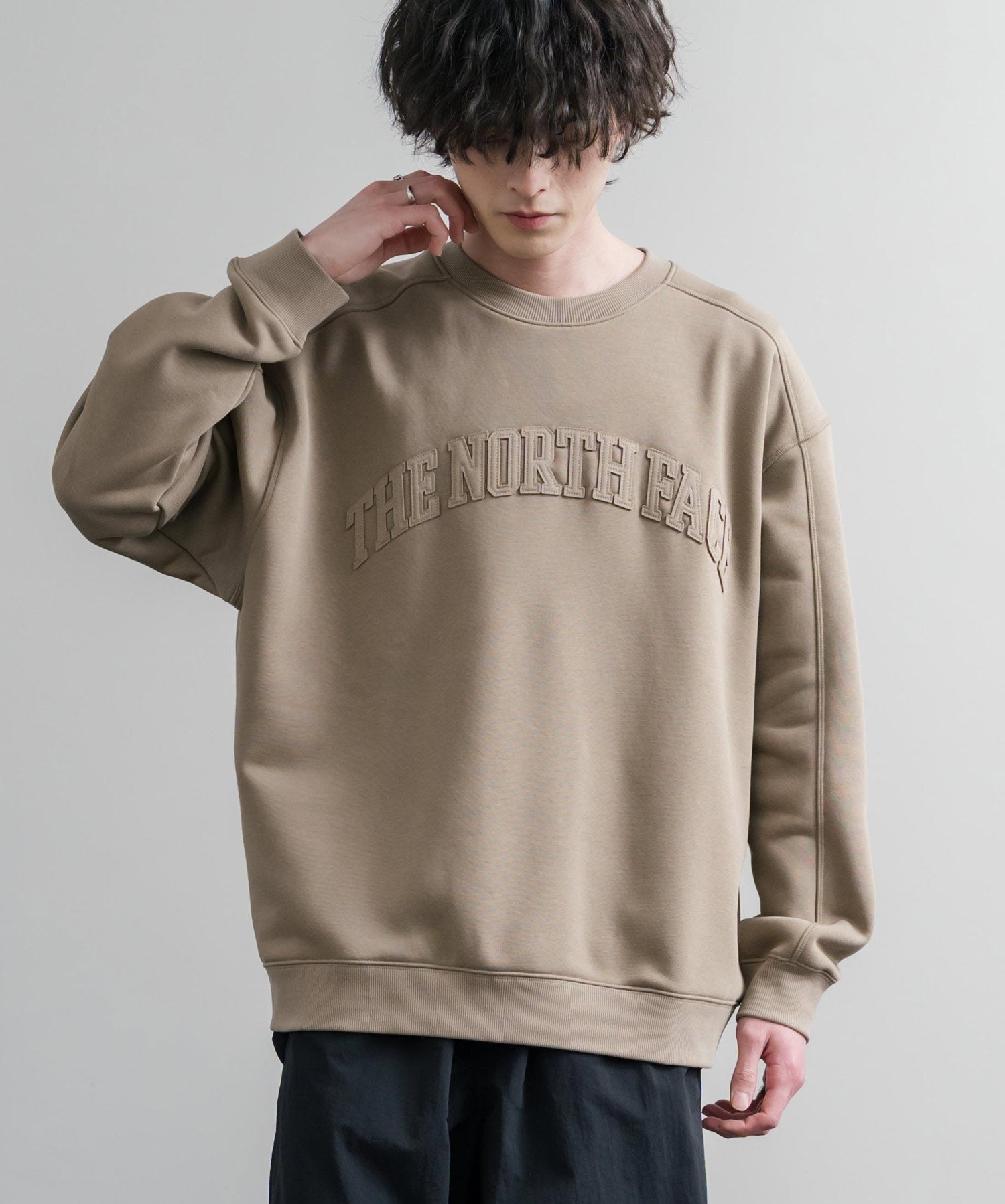 THE NORTH FACE ザ・ノースフェイス M'S KINETIC SWEATSHIRTS 裏起毛キネティックスウェットトレーナー 15891