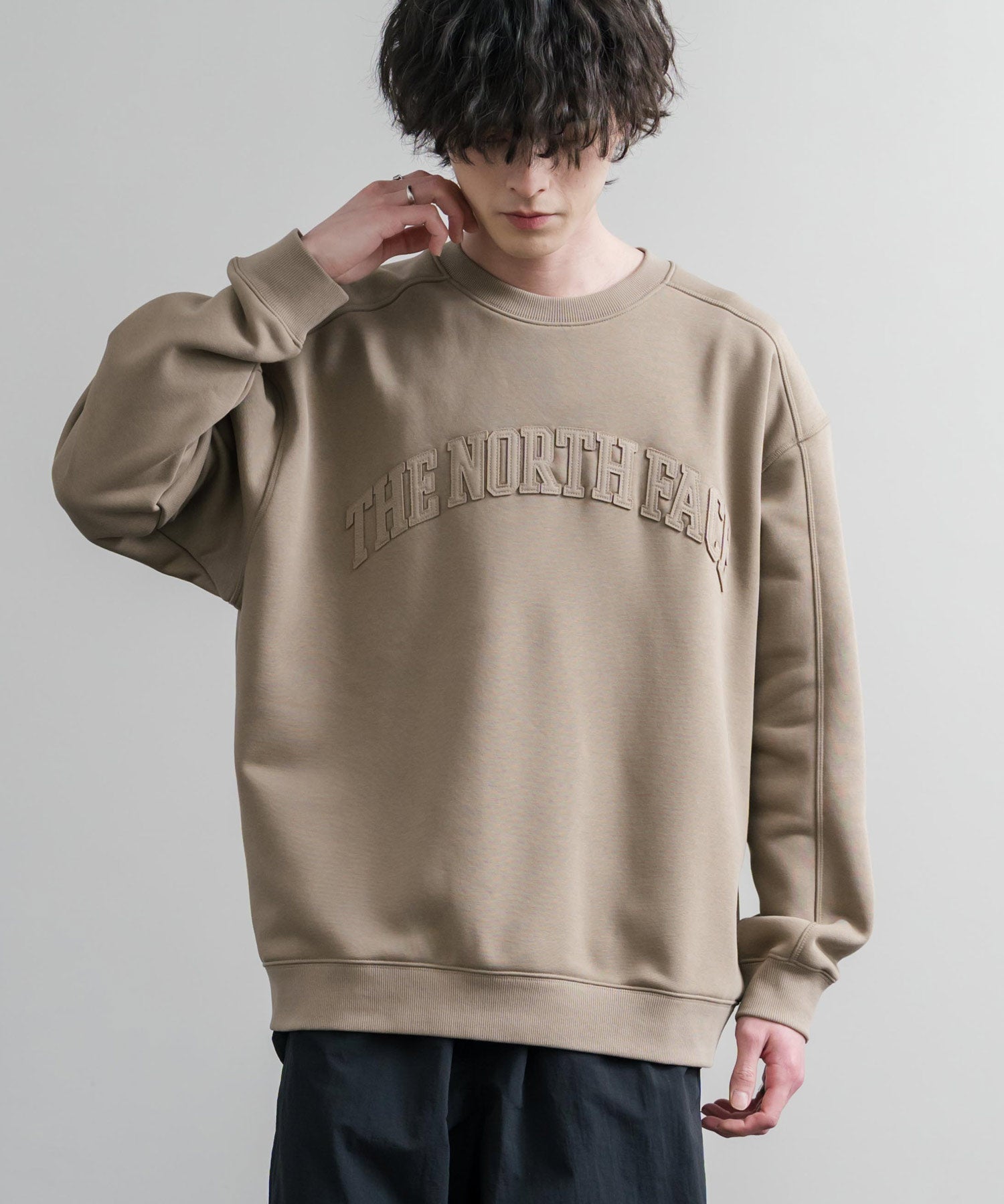 THE NORTH FACE ザ・ノースフェイス M'S KINETIC SWEATSHIRTS 裏起毛キネティックスウェットトレーナー 15891