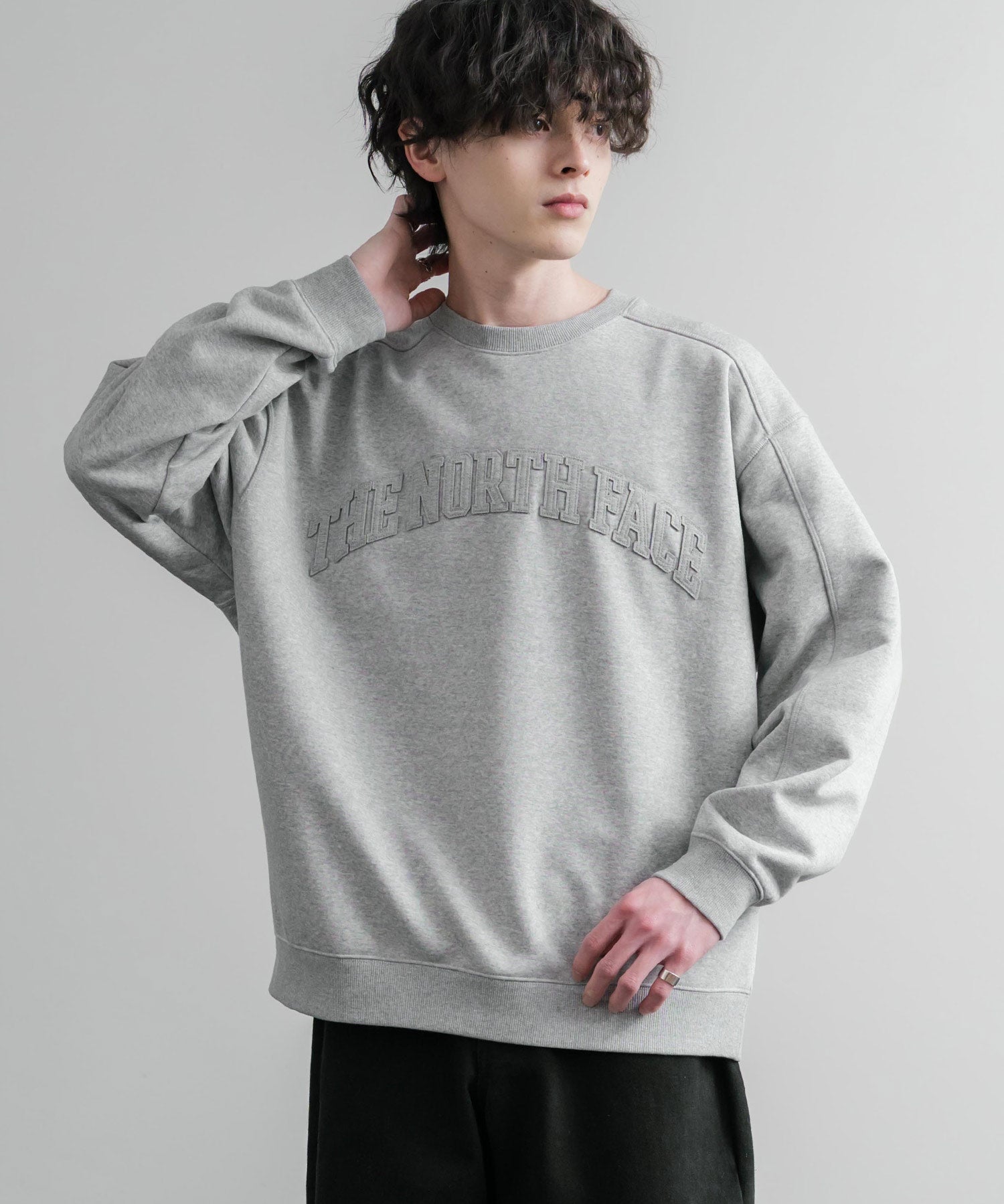 THE NORTH FACE ザ・ノースフェイス M'S KINETIC SWEATSHIRTS 裏起毛キネティックスウェットトレーナー 15891