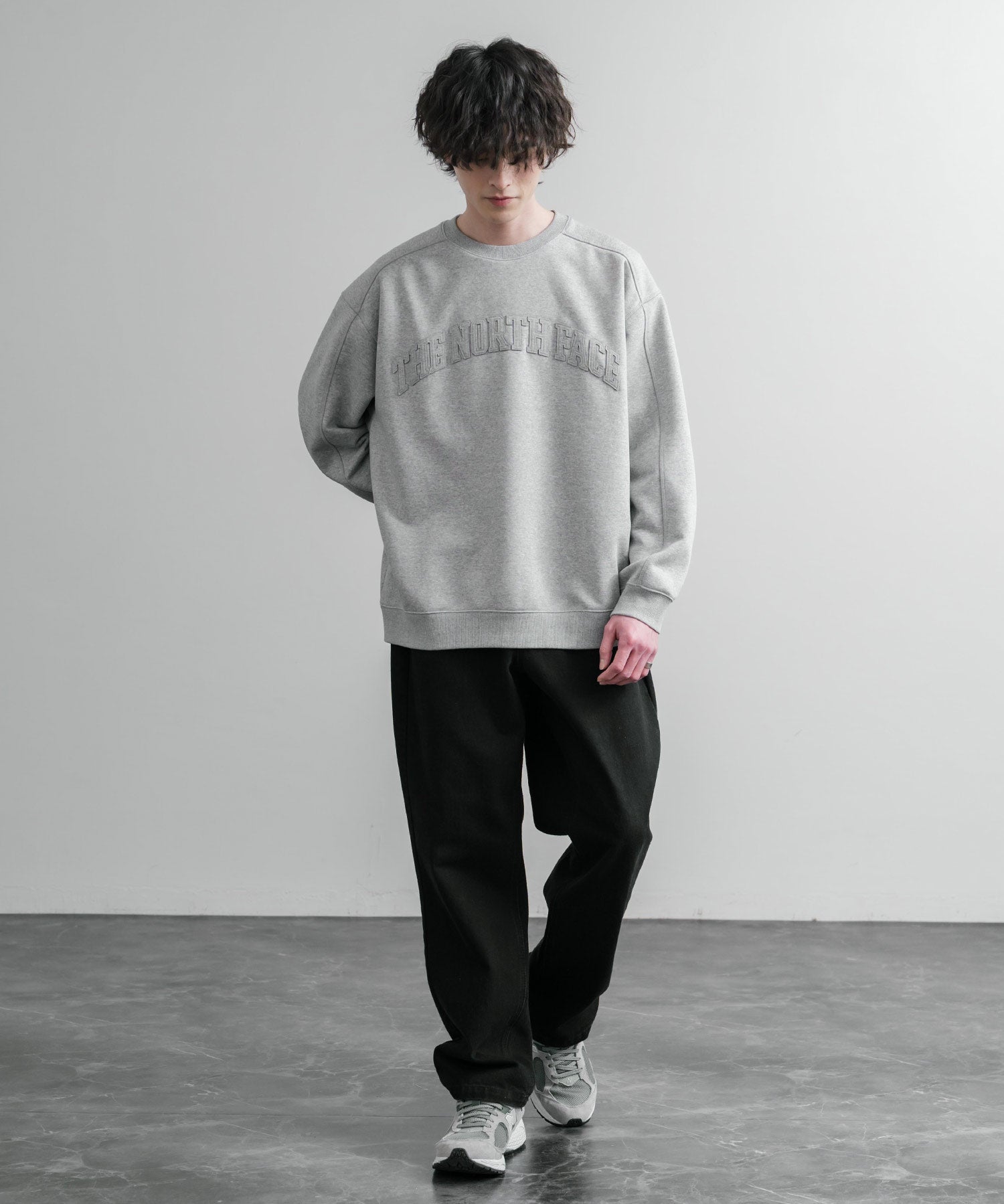 THE NORTH FACE ザ・ノースフェイス M'S KINETIC SWEATSHIRTS 裏起毛キネティックスウェットトレーナー 15891