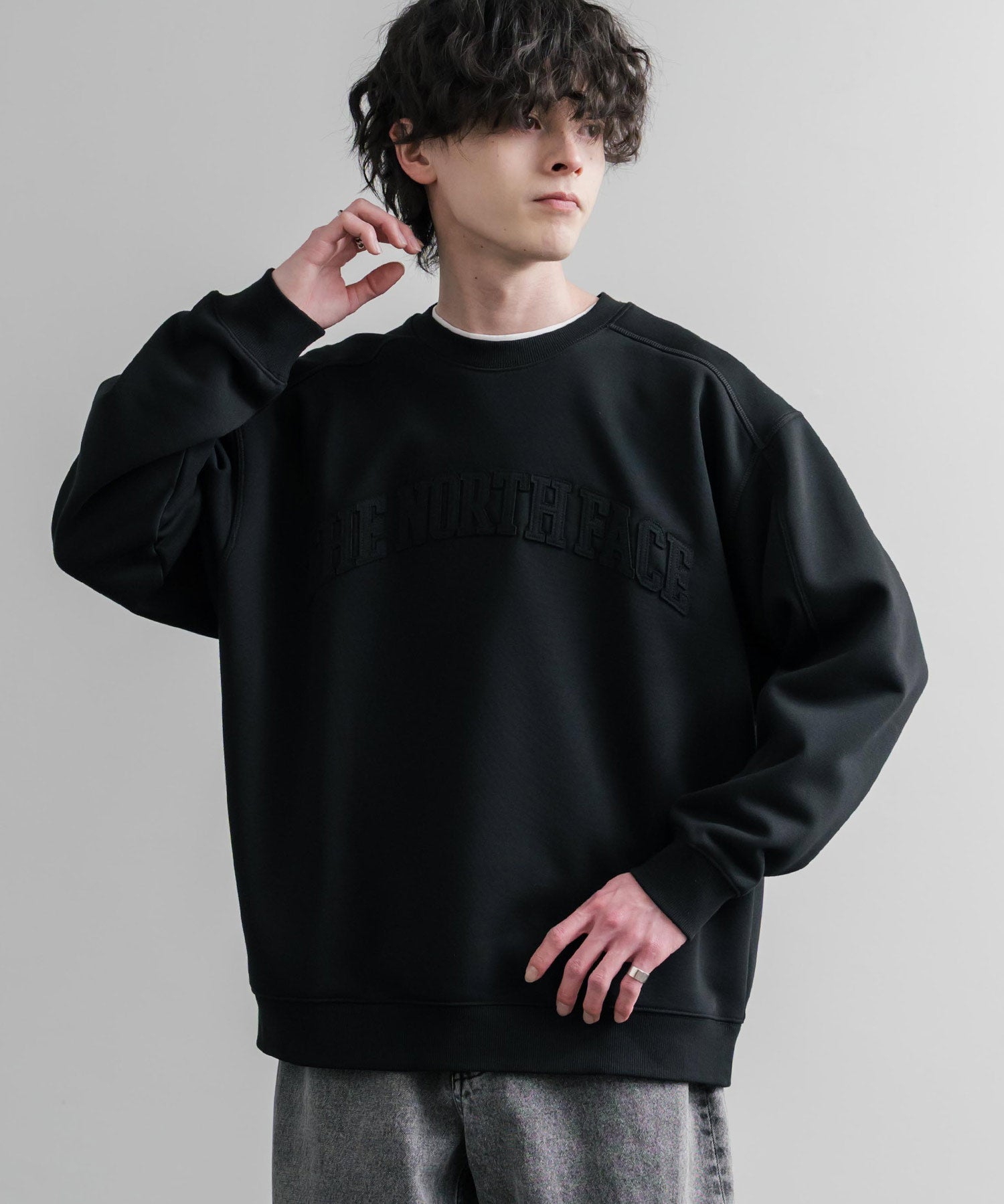 THE NORTH FACE ザ・ノースフェイス M'S KINETIC SWEATSHIRTS 裏起毛キネティックスウェットトレーナー 15891