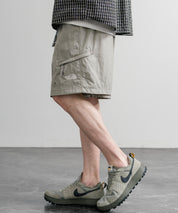 THE NORTH FACE WORKWAY SHORTS 接触冷感ロゴ刺繍ショートワイドパンツ 15892