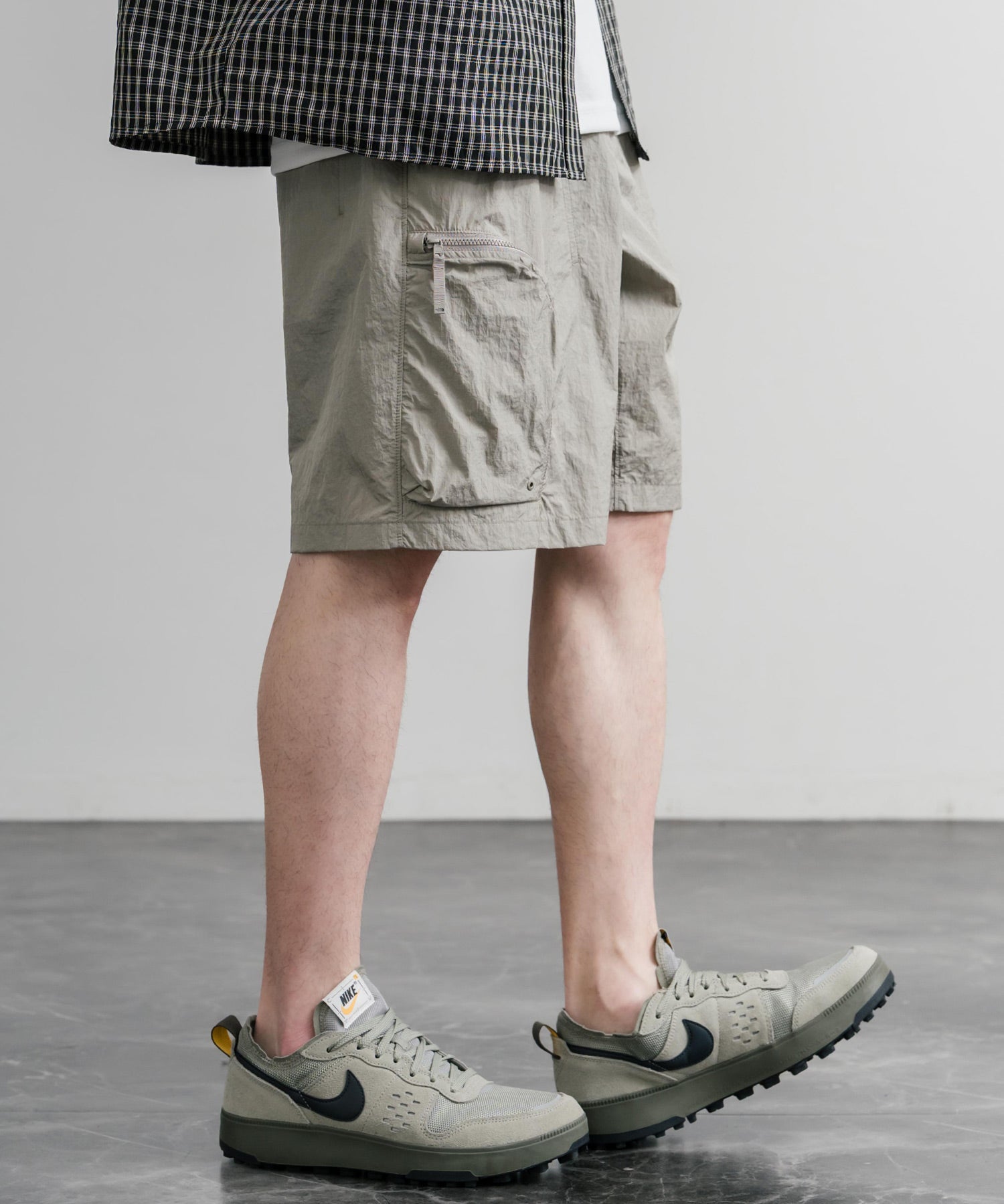 THE NORTH FACE WORKWAY SHORTS 接触冷感ロゴ刺繍ショートワイドパンツ 15892