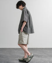 THE NORTH FACE WORKWAY SHORTS 接触冷感ロゴ刺繍ショートワイドパンツ 15892
