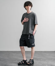 THE NORTH FACE WORKWAY SHORTS 接触冷感ロゴ刺繍ショートワイドパンツ 15892