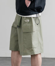 THE NORTH FACE COVE SHORTS ロゴ刺繍ショートワイドパンツ 15893