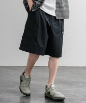 THE NORTH FACE COVE SHORTS ロゴ刺繍ショートワイドパンツ 15893