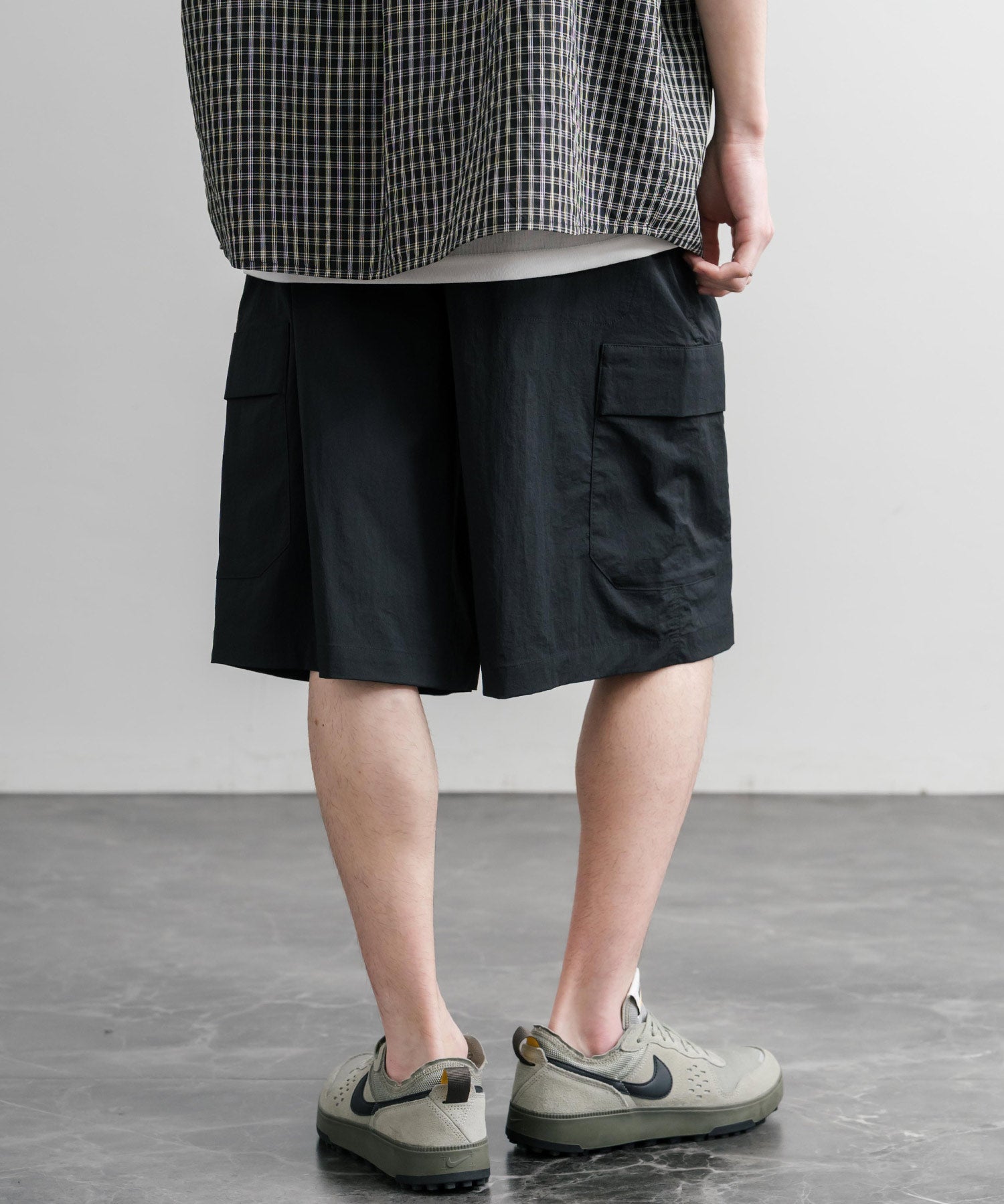 THE NORTH FACE COVE SHORTS ロゴ刺繍ショートワイドパンツ 15893