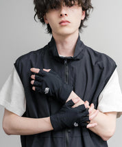 THE NORTH FACE ザ・ノースフェイス COOL LIGHT HALF GLOVE スマホ対応 ワンポイントロゴクールライトハーフグローブ/指なし手袋 15894