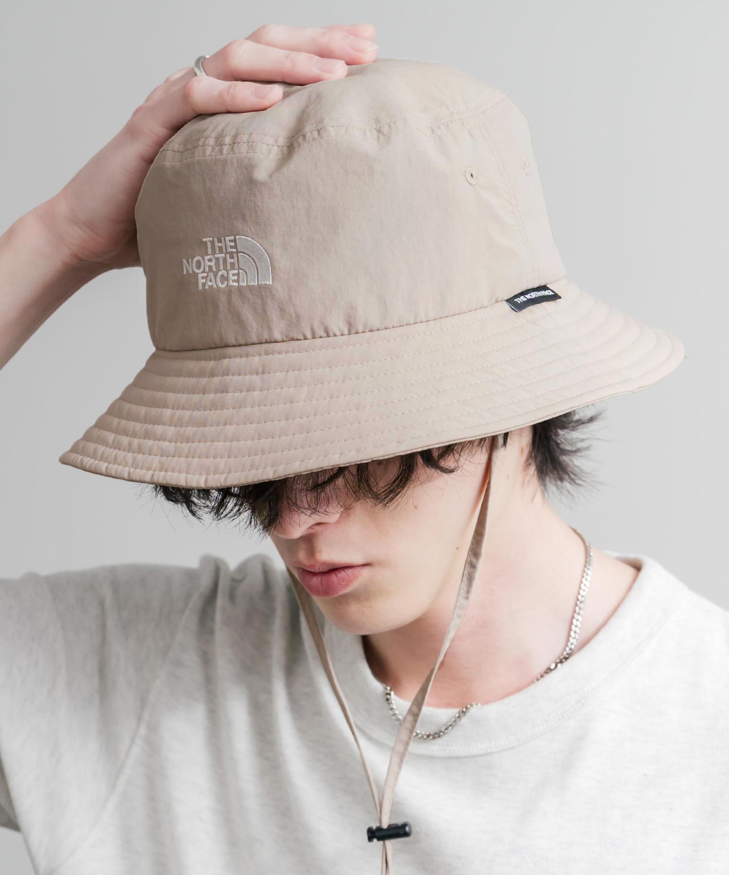 THE NORTH FACE ザ・ノースフェイス TNF LIGHT BUCKET HAT 取り外し可能あご紐付きサファリハット バケットハット 15895