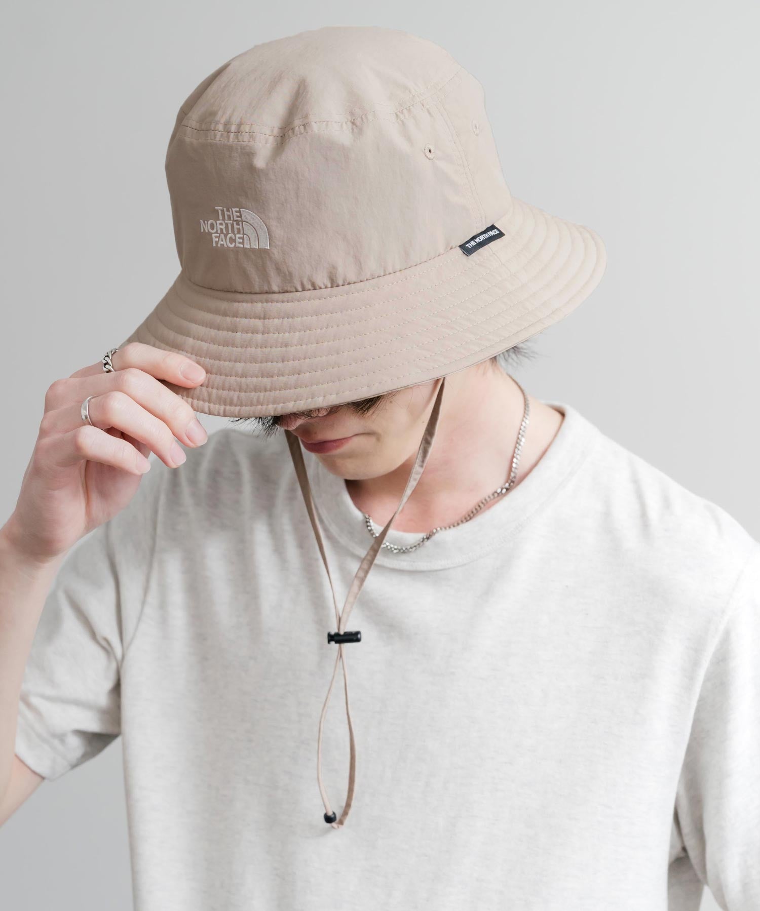 THE NORTH FACE ザ・ノースフェイス TNF LIGHT BUCKET HAT 取り外し可能あご紐付きサファリハット バケットハット 15895