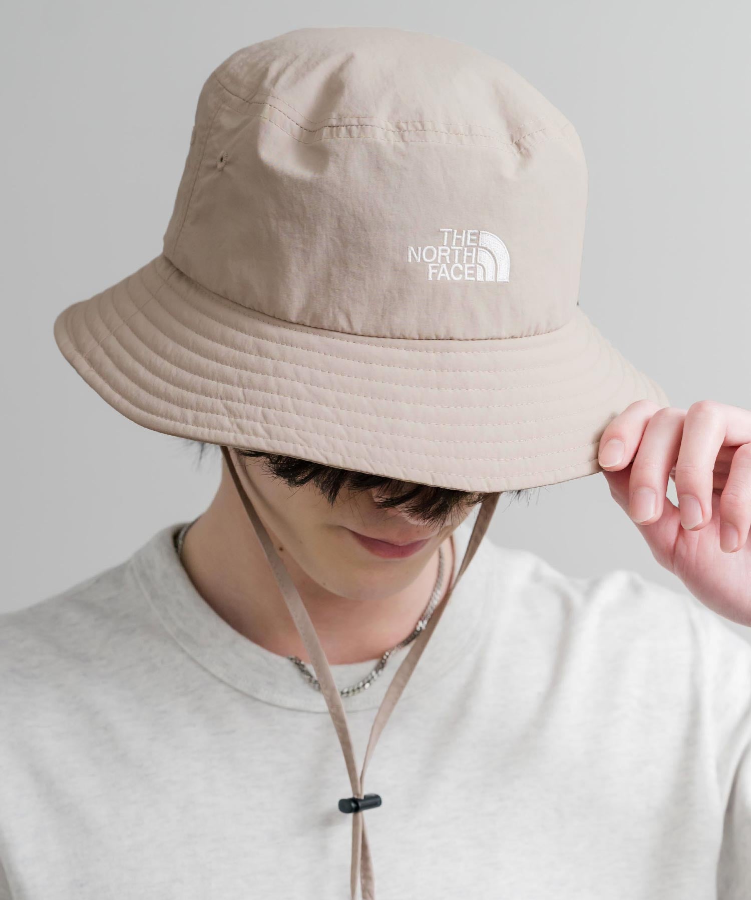 THE NORTH FACE ザ・ノースフェイス TNF LIGHT BUCKET HAT 取り外し可能あご紐付きサファリハット バケットハット 15895