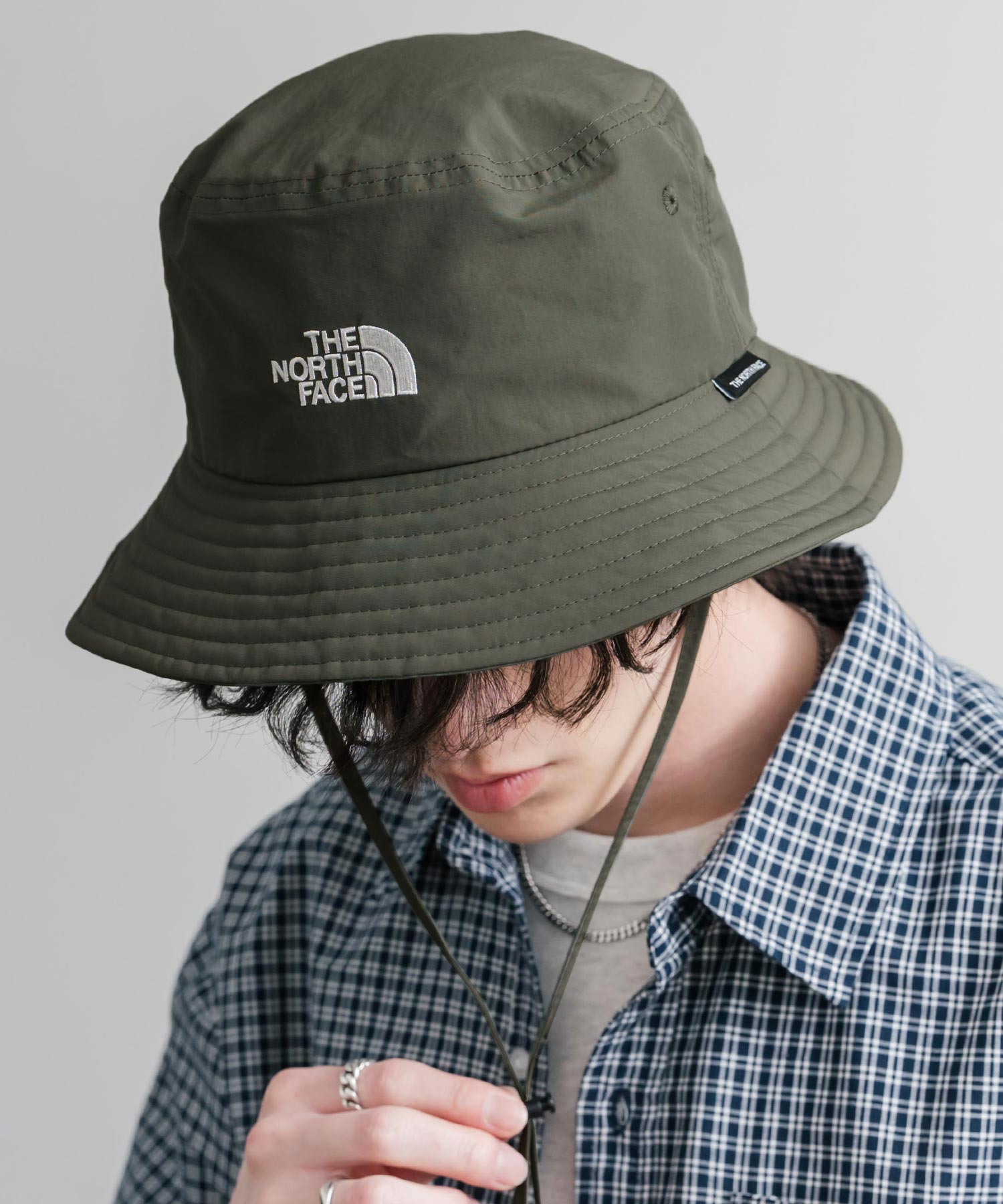 THE NORTH FACE ザ・ノースフェイス TNF LIGHT BUCKET HAT 取り外し可能あご紐付きサファリハット バケットハット 15895