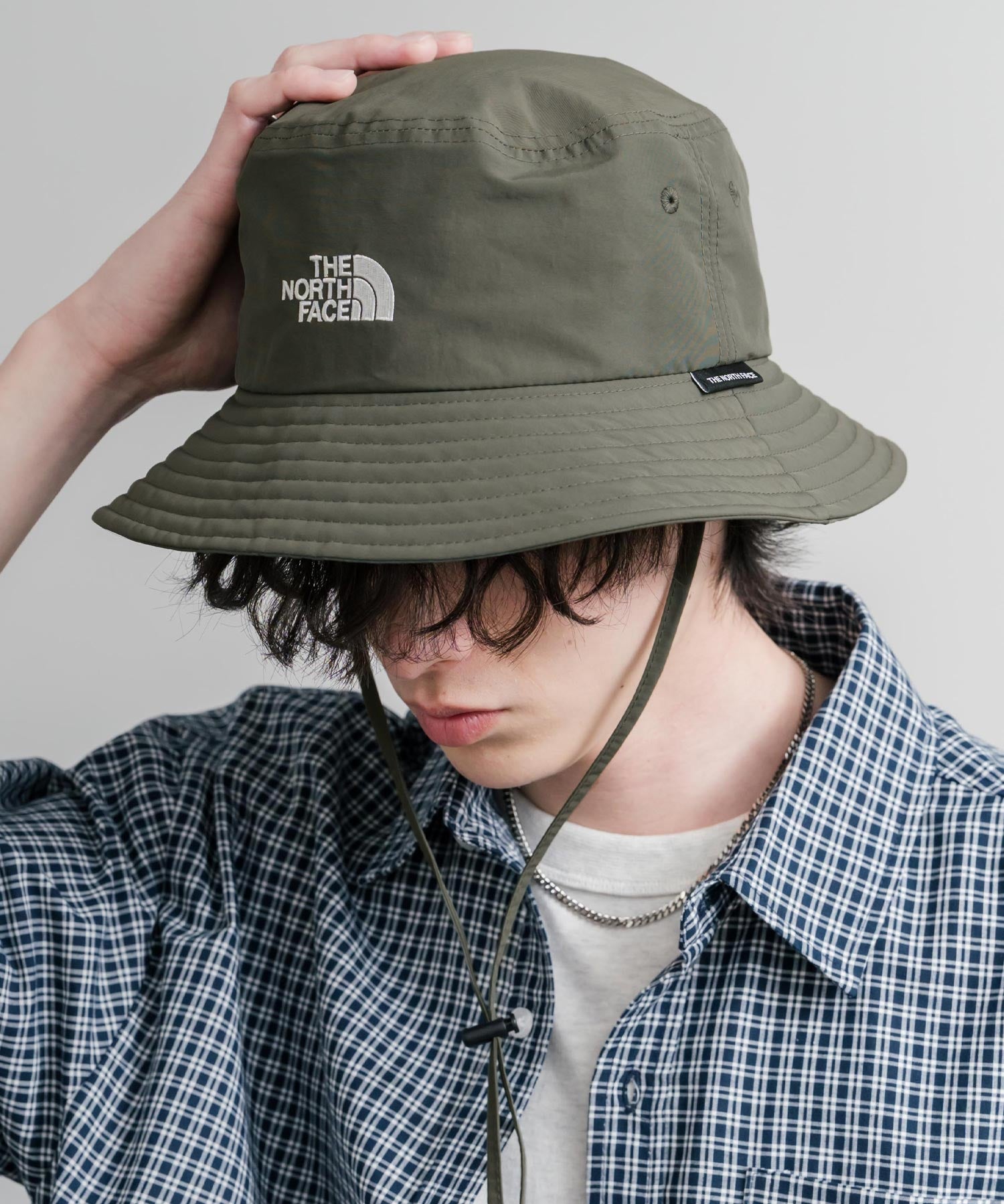 THE NORTH FACE ザ・ノースフェイス TNF LIGHT BUCKET HAT 取り外し可能あご紐付きサファリハット バケットハット 15895