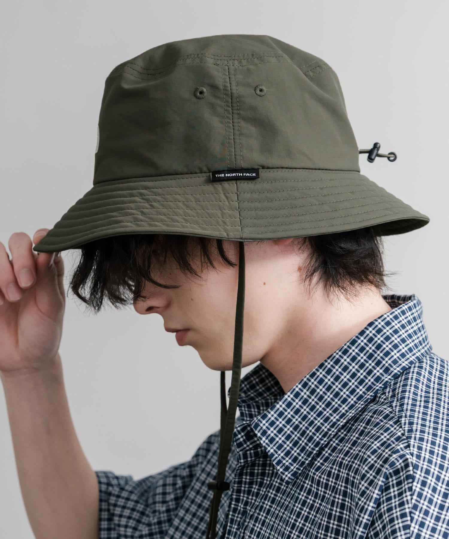 THE NORTH FACE ザ・ノースフェイス TNF LIGHT BUCKET HAT 取り外し可能あご紐付きサファリハット バケットハット 15895
